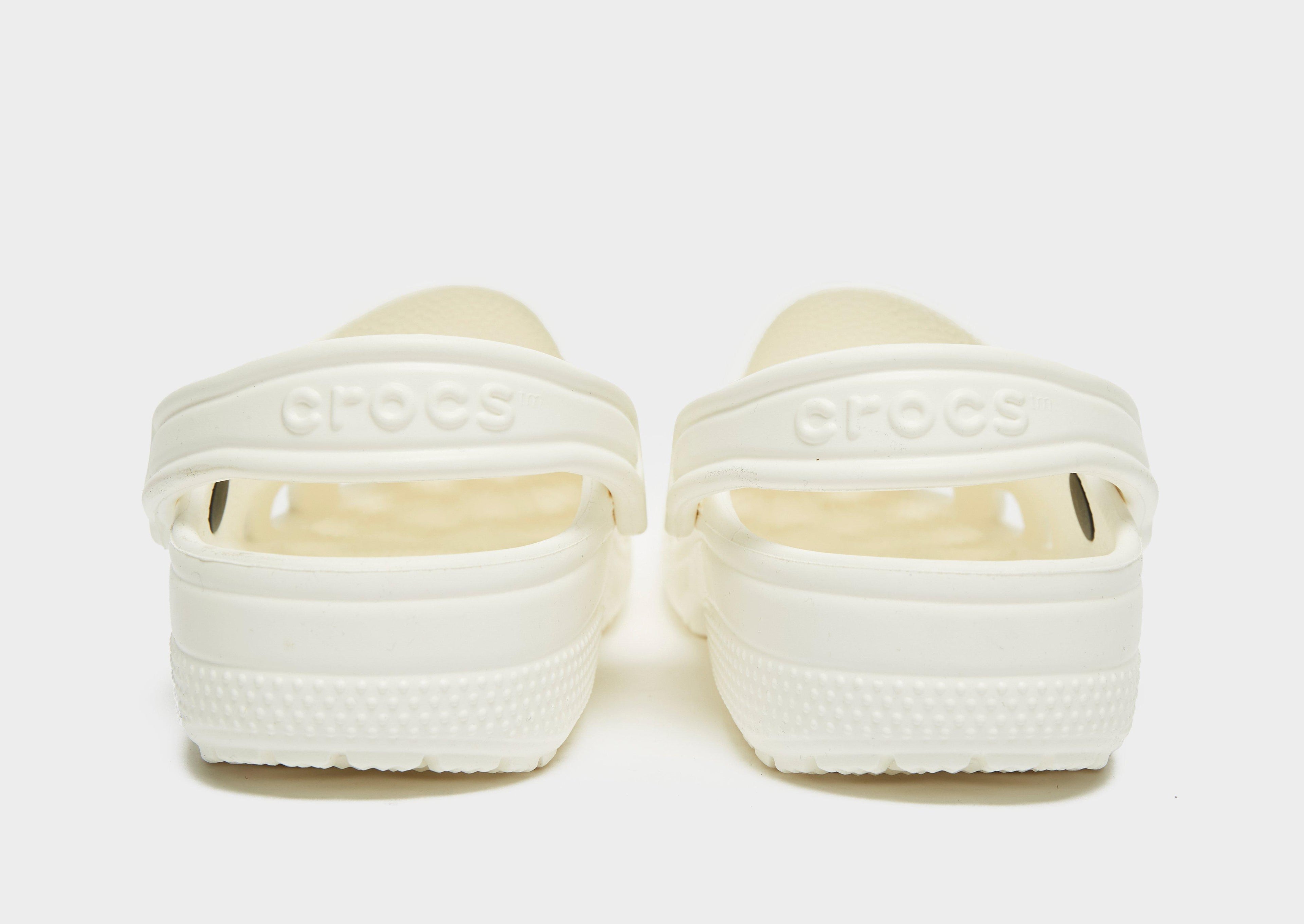 White Crocs Classic Clog Junior