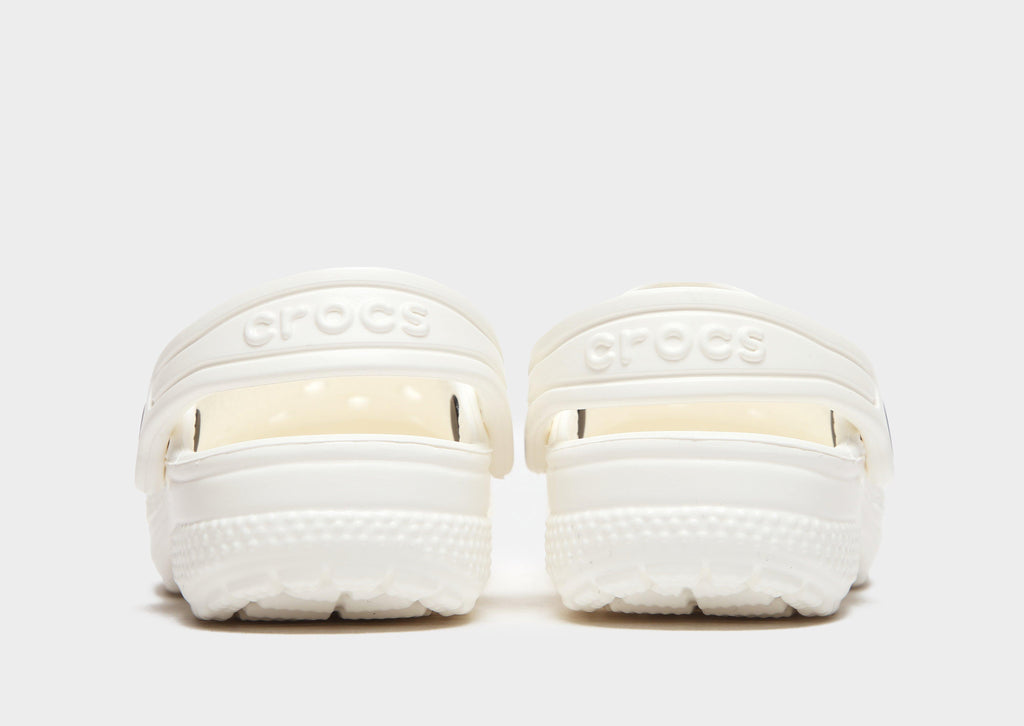 White Crocs Classic Clog Infant