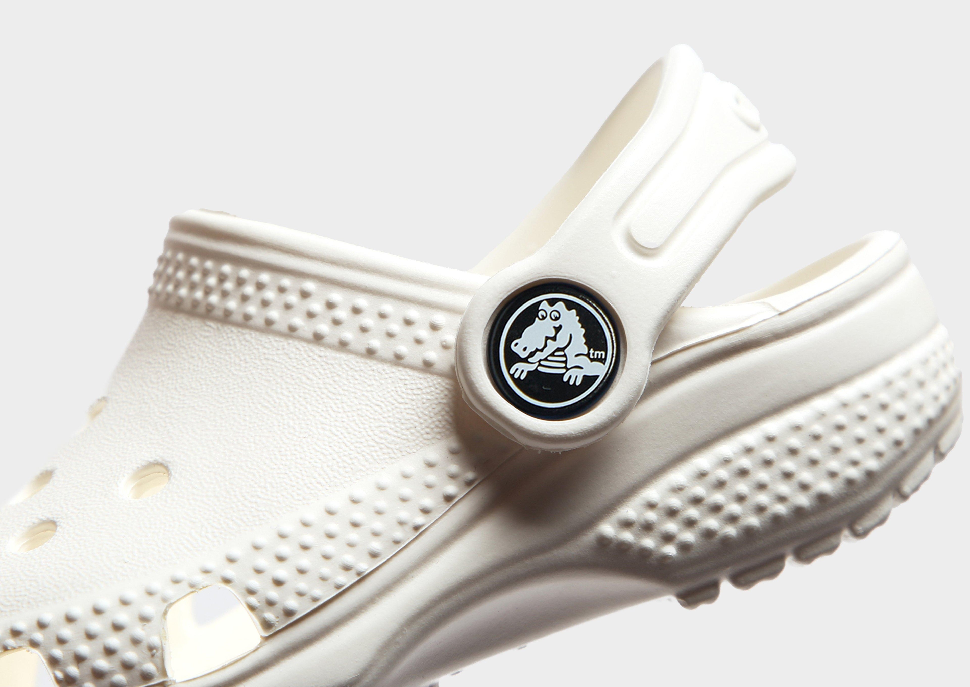White Crocs Classic Clog Infant
