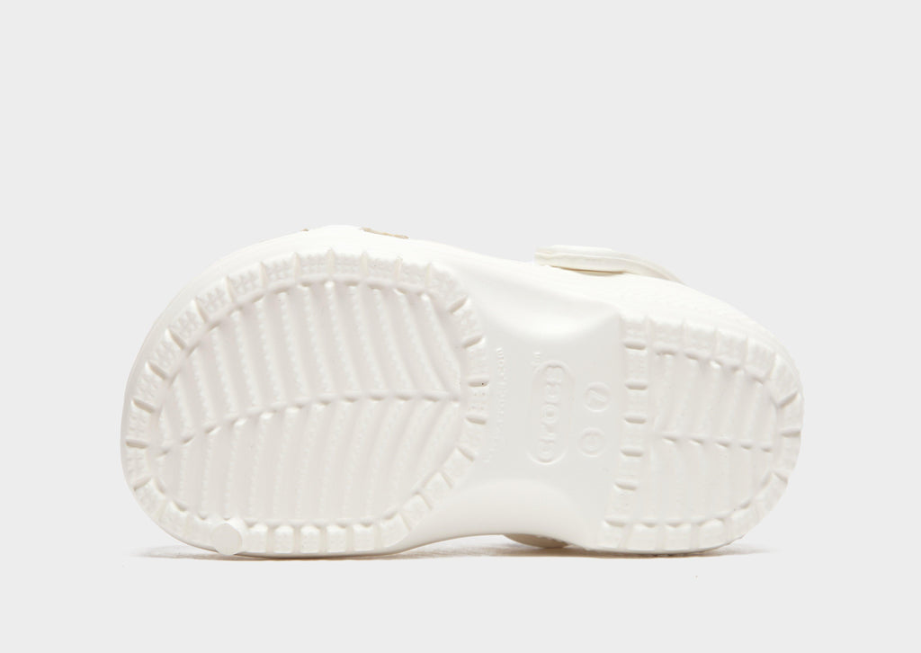 White Crocs Classic Clog Infant