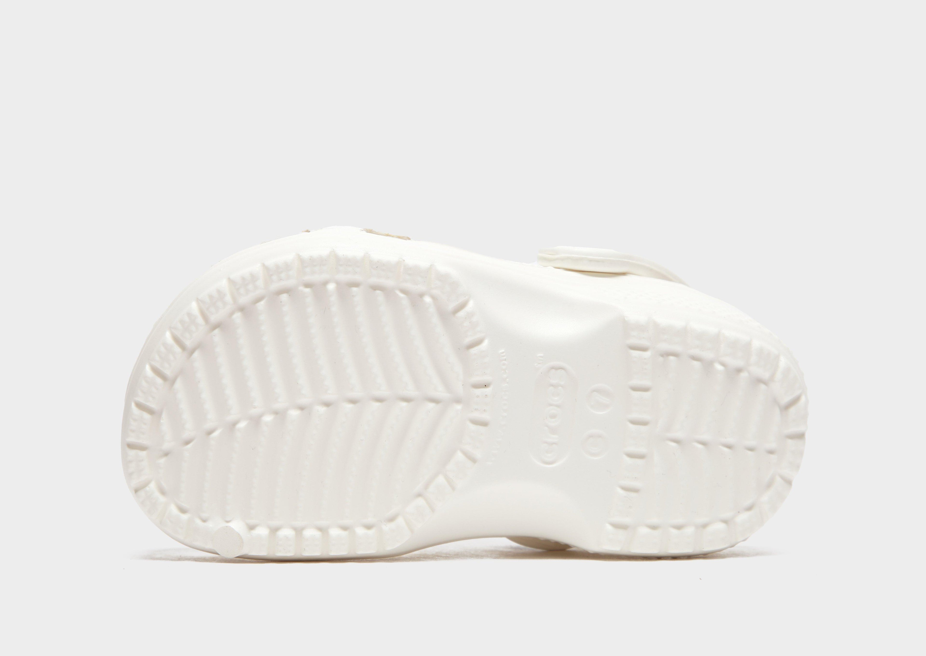 White Crocs Classic Clog Infant