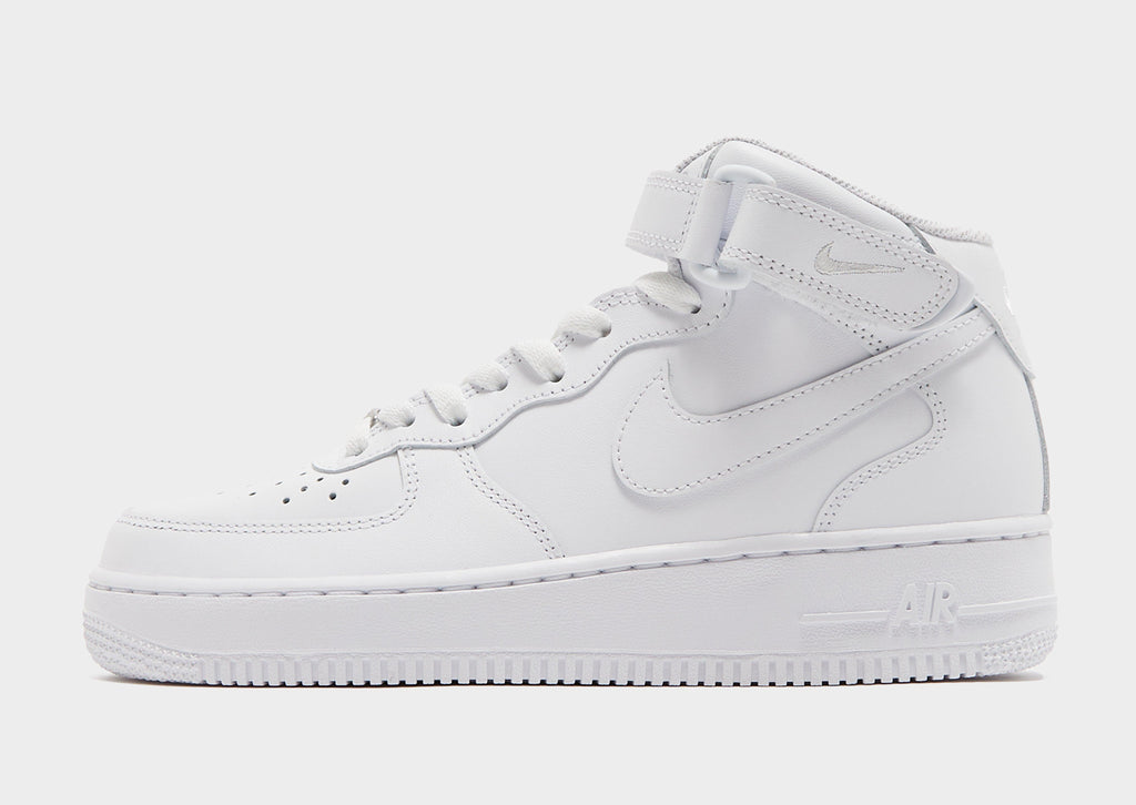 Nike White Nike Air Force 1 Mid Women's