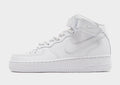 Nike White Nike Air Force 1 Mid Women's