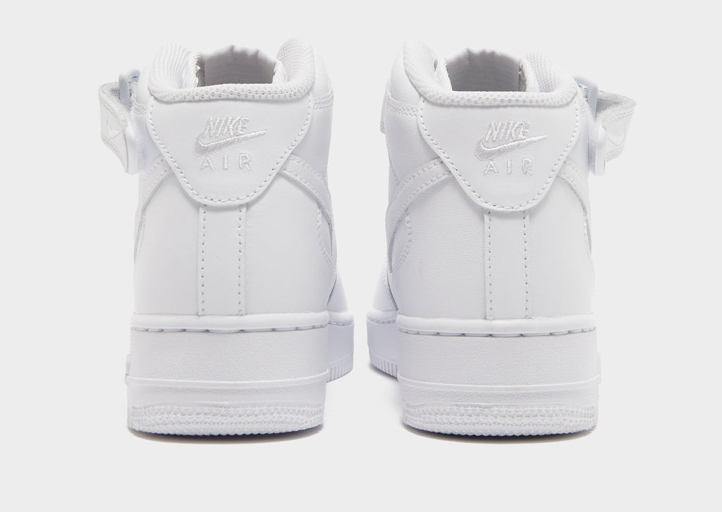 Nike White Nike Air Force 1 Mid Women's