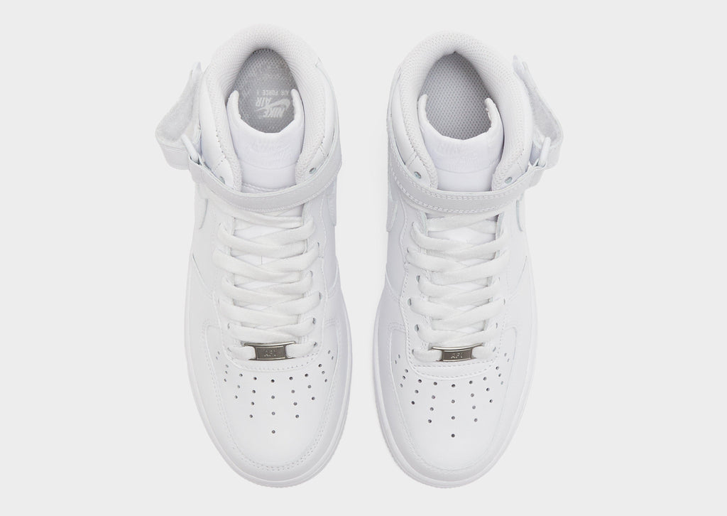 Nike White Nike Air Force 1 Mid Women's