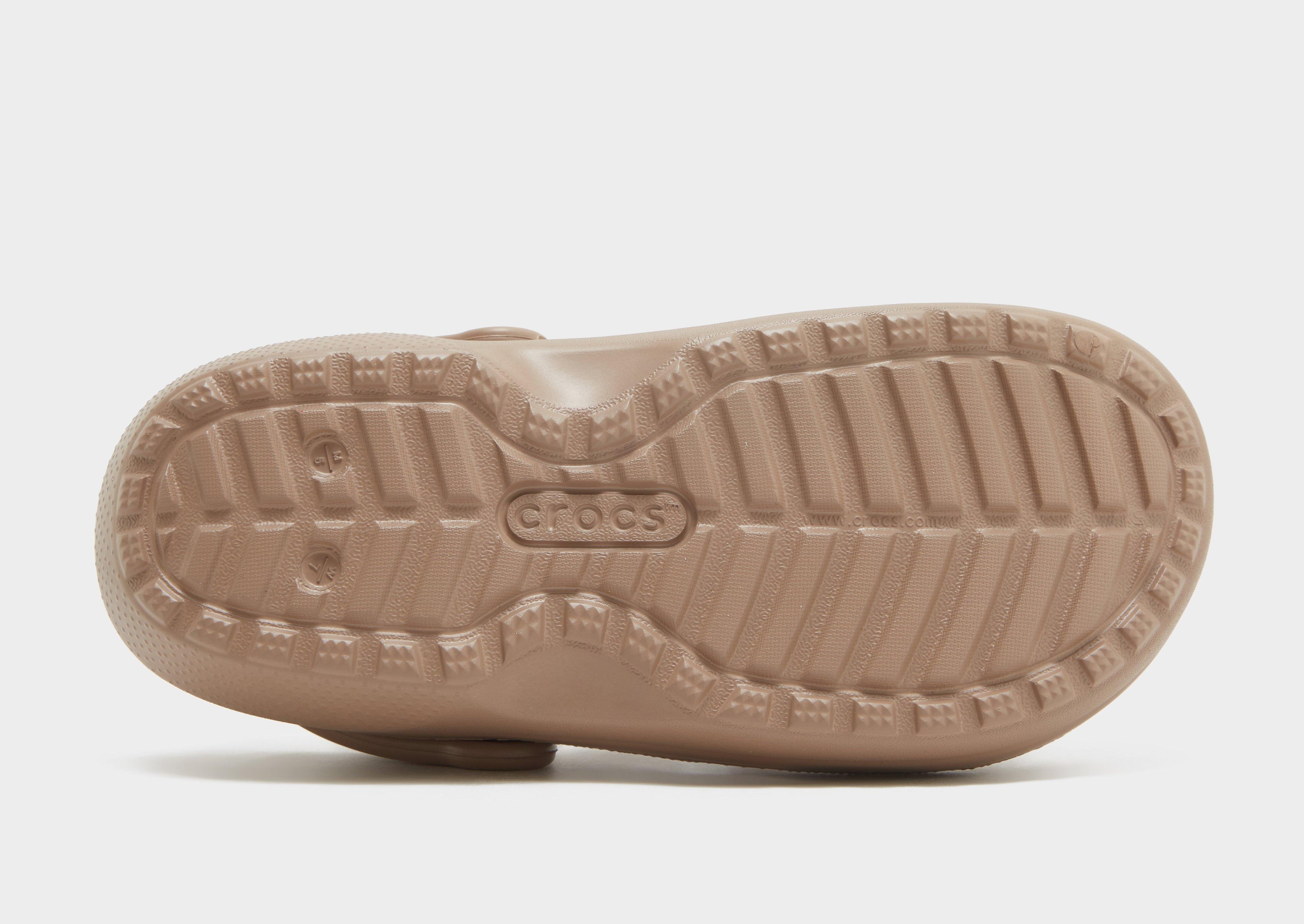 Brown Crocs Classic Lined Clog Women's