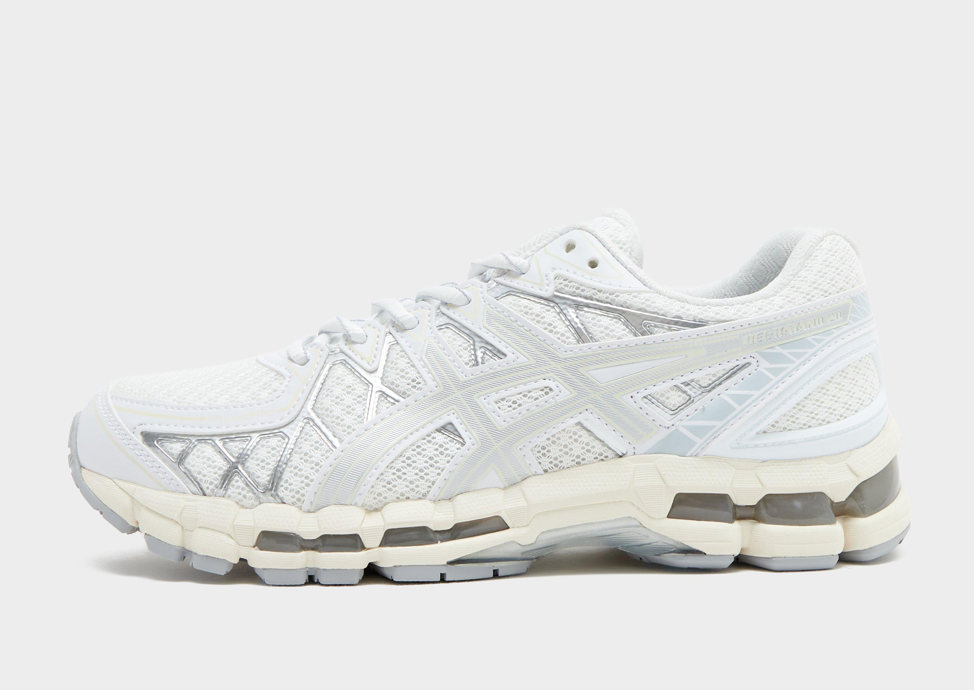 White ASICS GEL-KAYANO 20 Women's