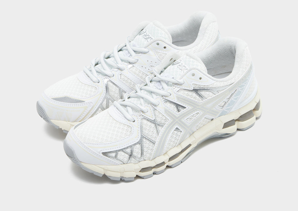 White ASICS GEL-KAYANO 20 Women's