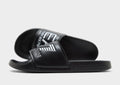 Black EA7 Emporio Armani Seaworld Slides Women's