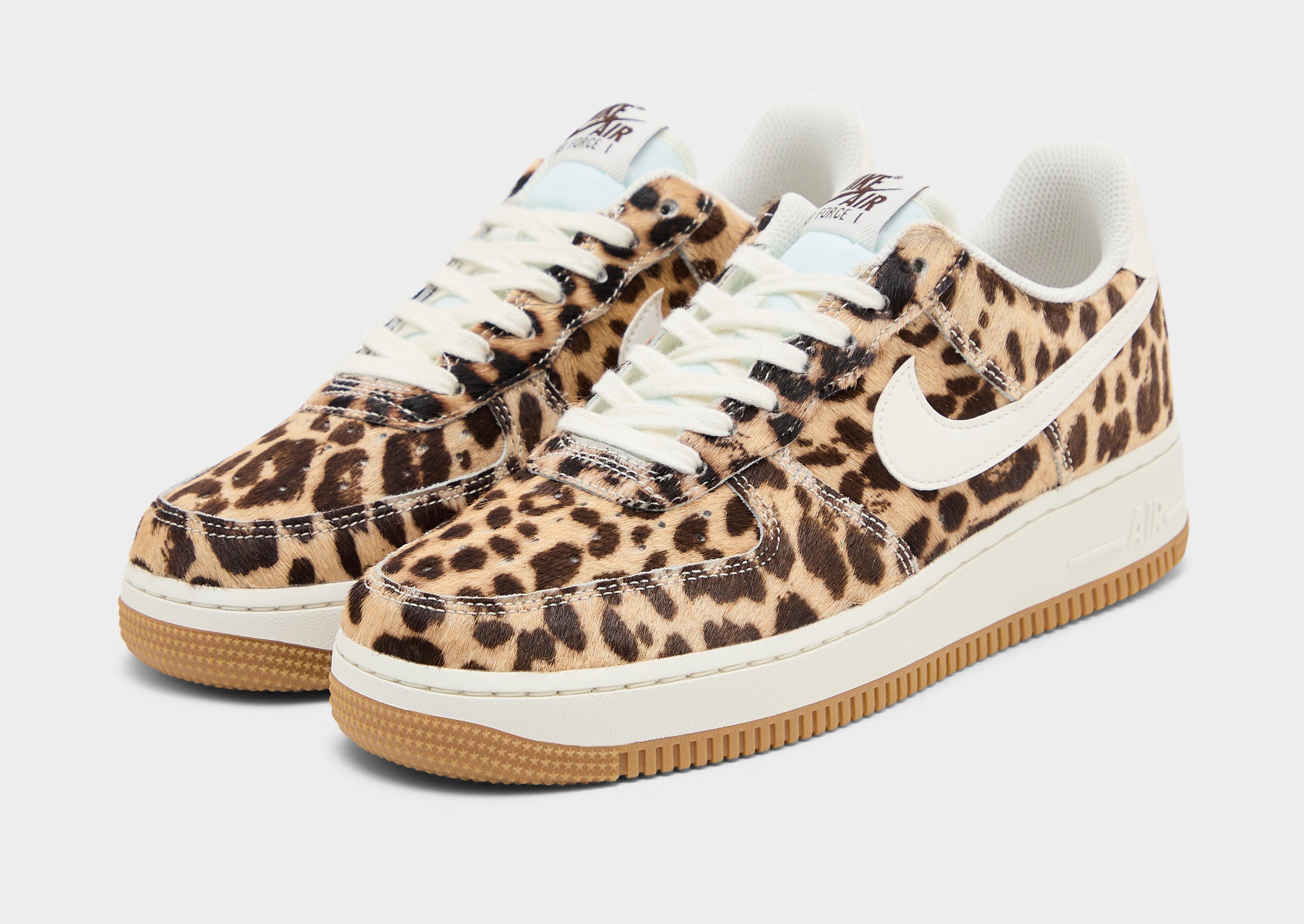 Nike Brown Nike Air Force 1 Low Pony Hair Women's