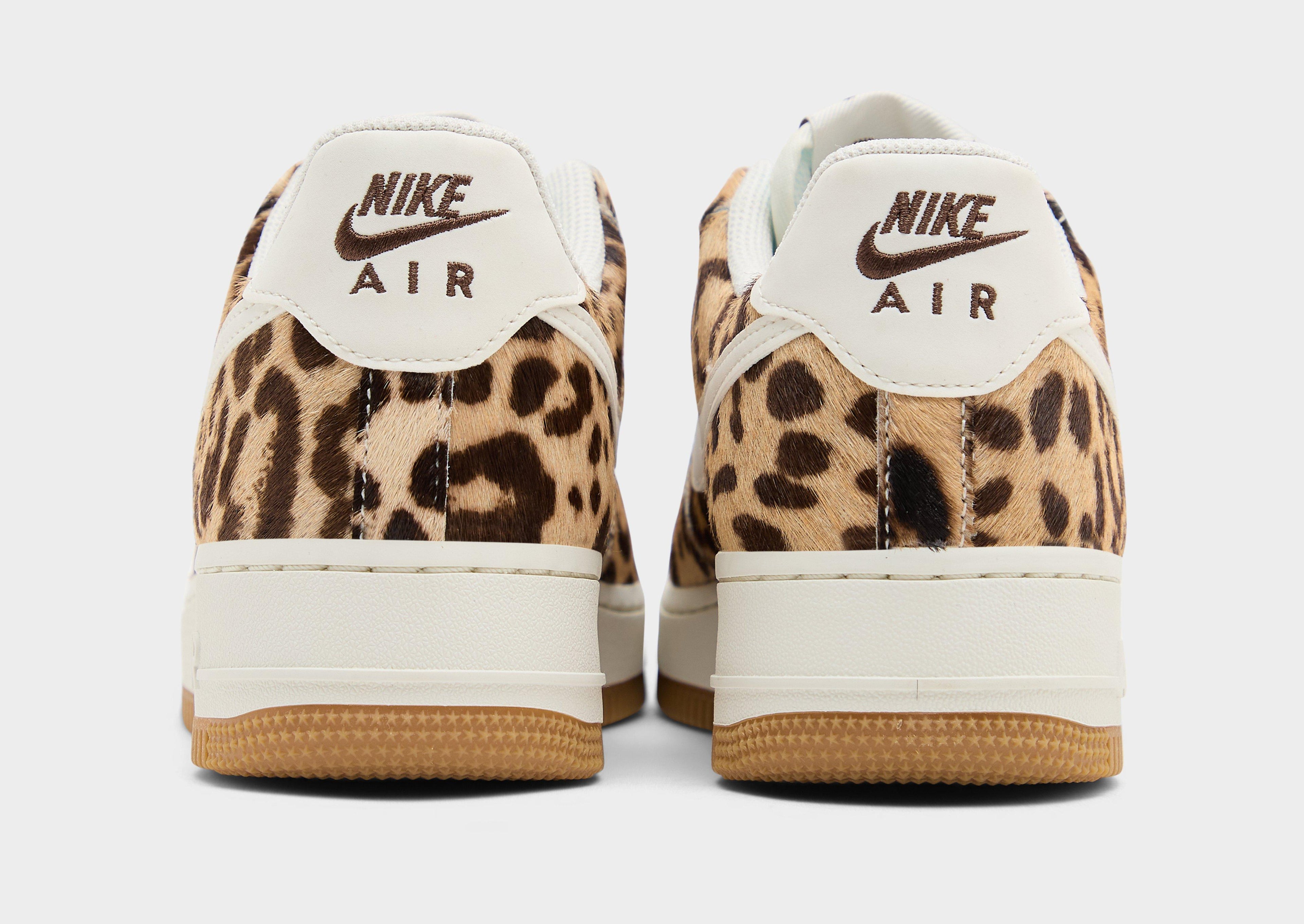 Nike Brown Nike Air Force 1 Low Pony Hair Women's