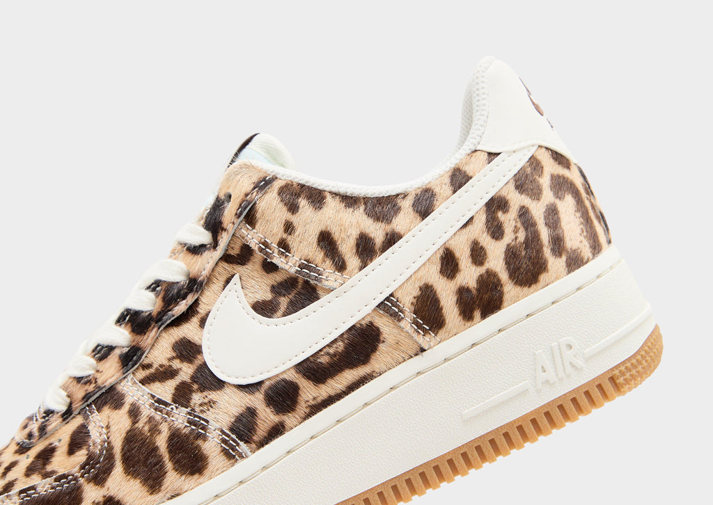 Nike Brown Nike Air Force 1 Low Pony Hair Women's