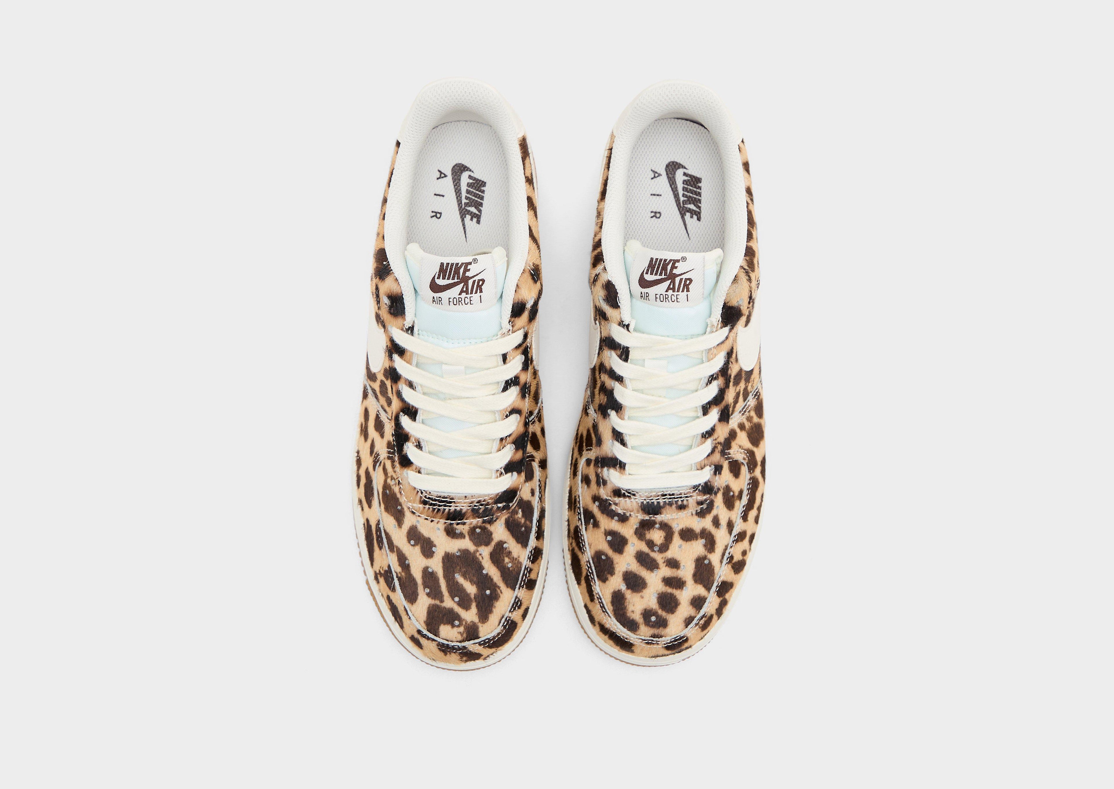 Nike Brown Nike Air Force 1 Low Pony Hair Women's