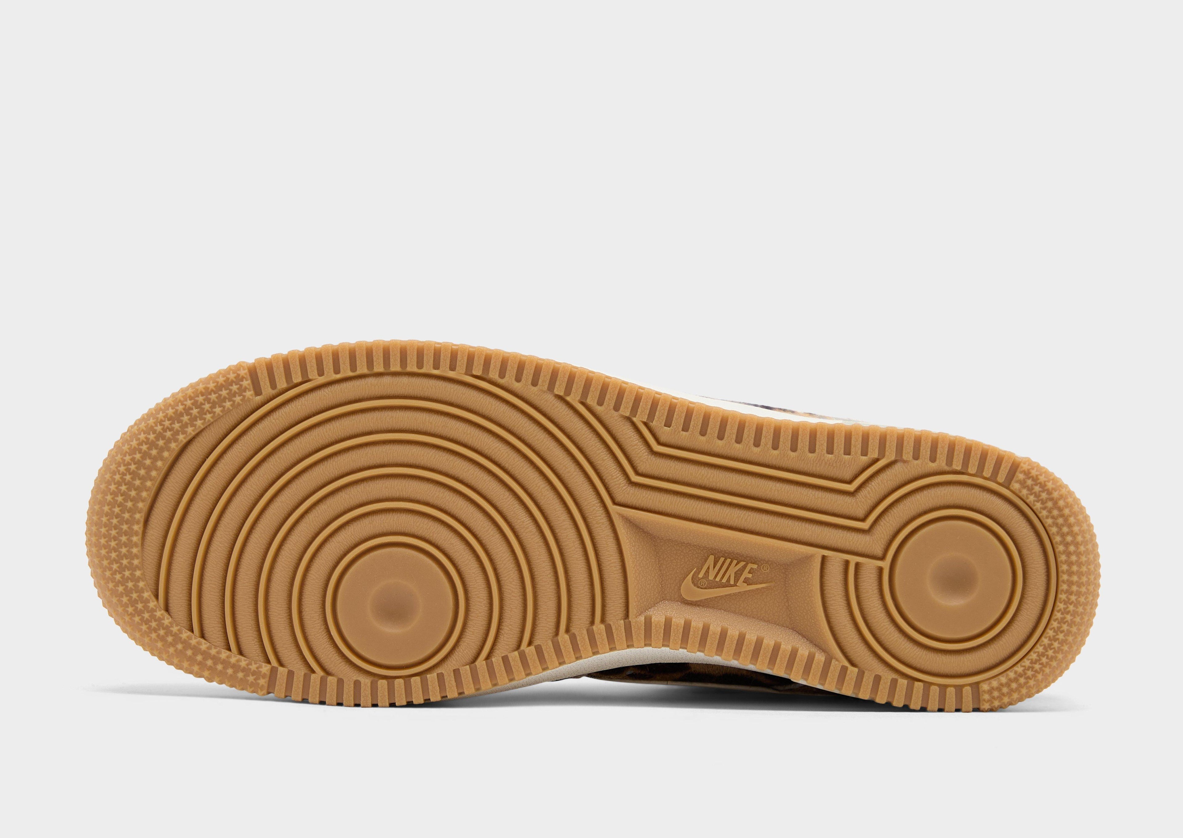 Nike Brown Nike Air Force 1 Low Pony Hair Women's