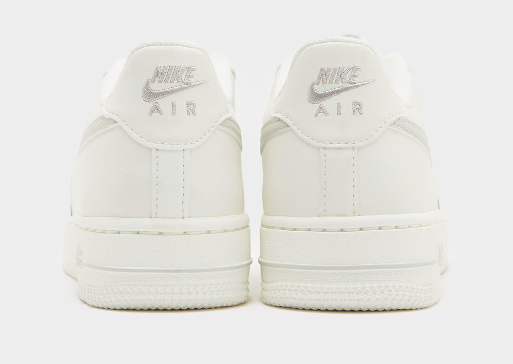 Nike Grey Nike Air Force 1 Embroidered Swoosh Junior