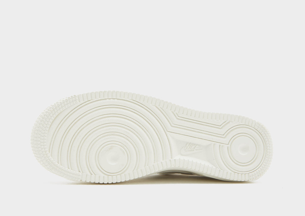 Nike Grey Nike Air Force 1 Embroidered Swoosh Junior