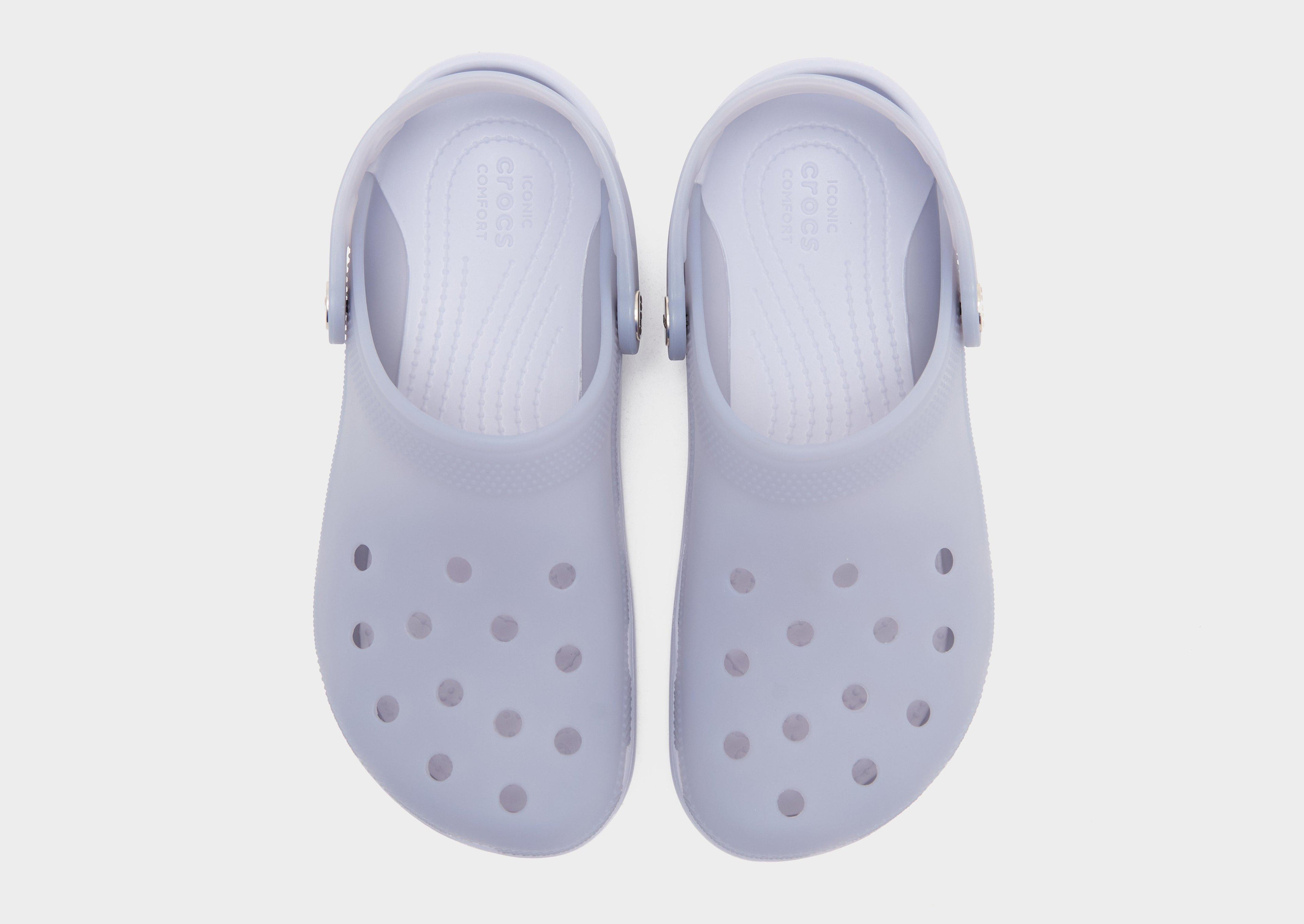 Purple Crocs Frosted Clog Women's