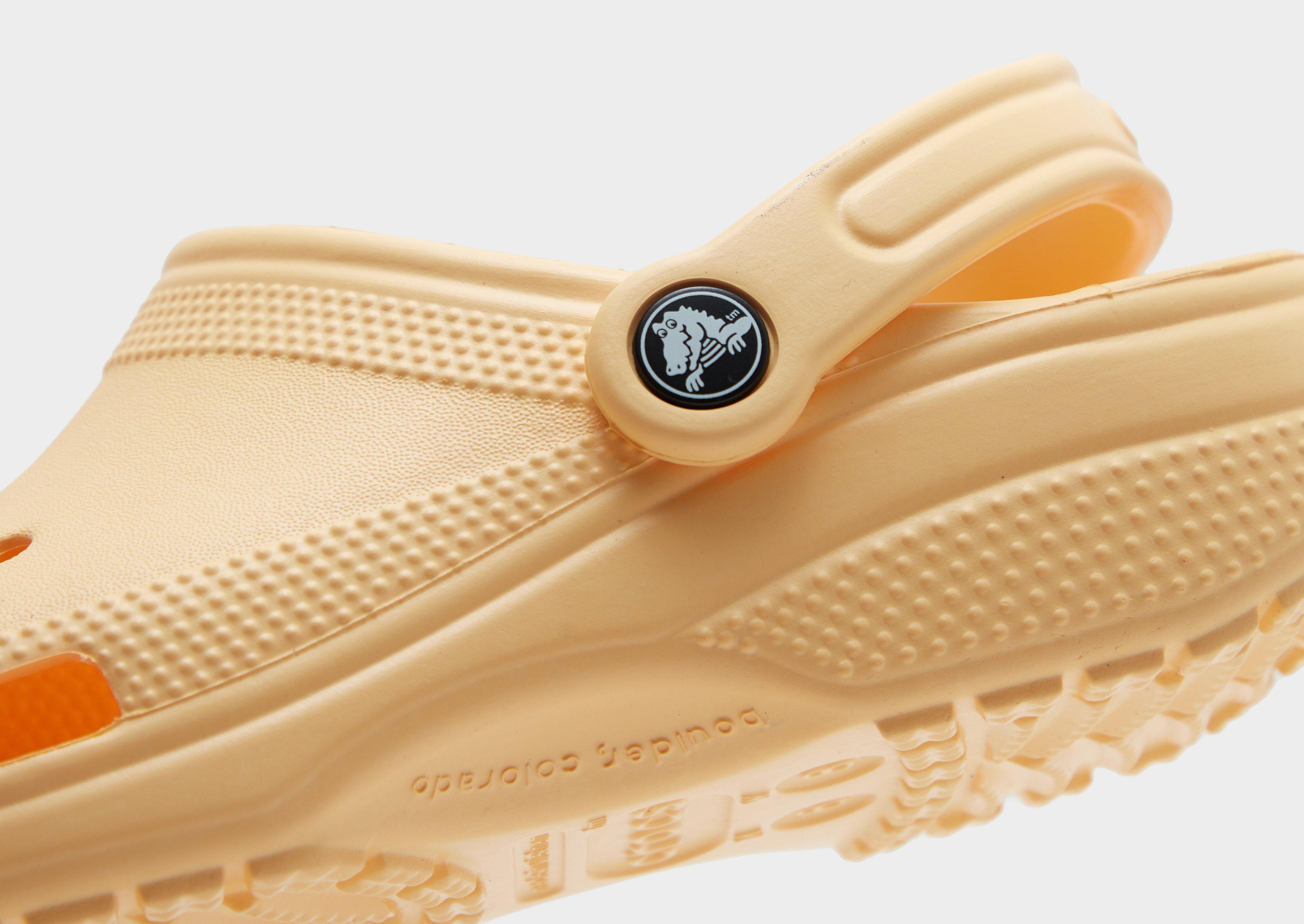 Yellow Crocs Classic Clog Women's