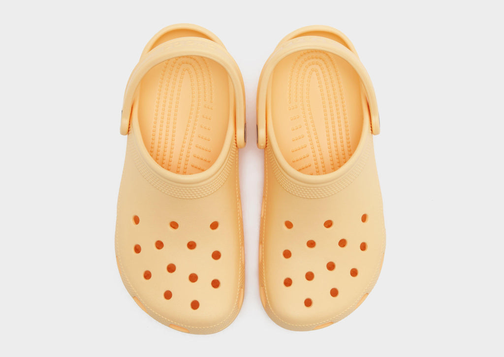 Yellow Crocs Classic Clog Women's