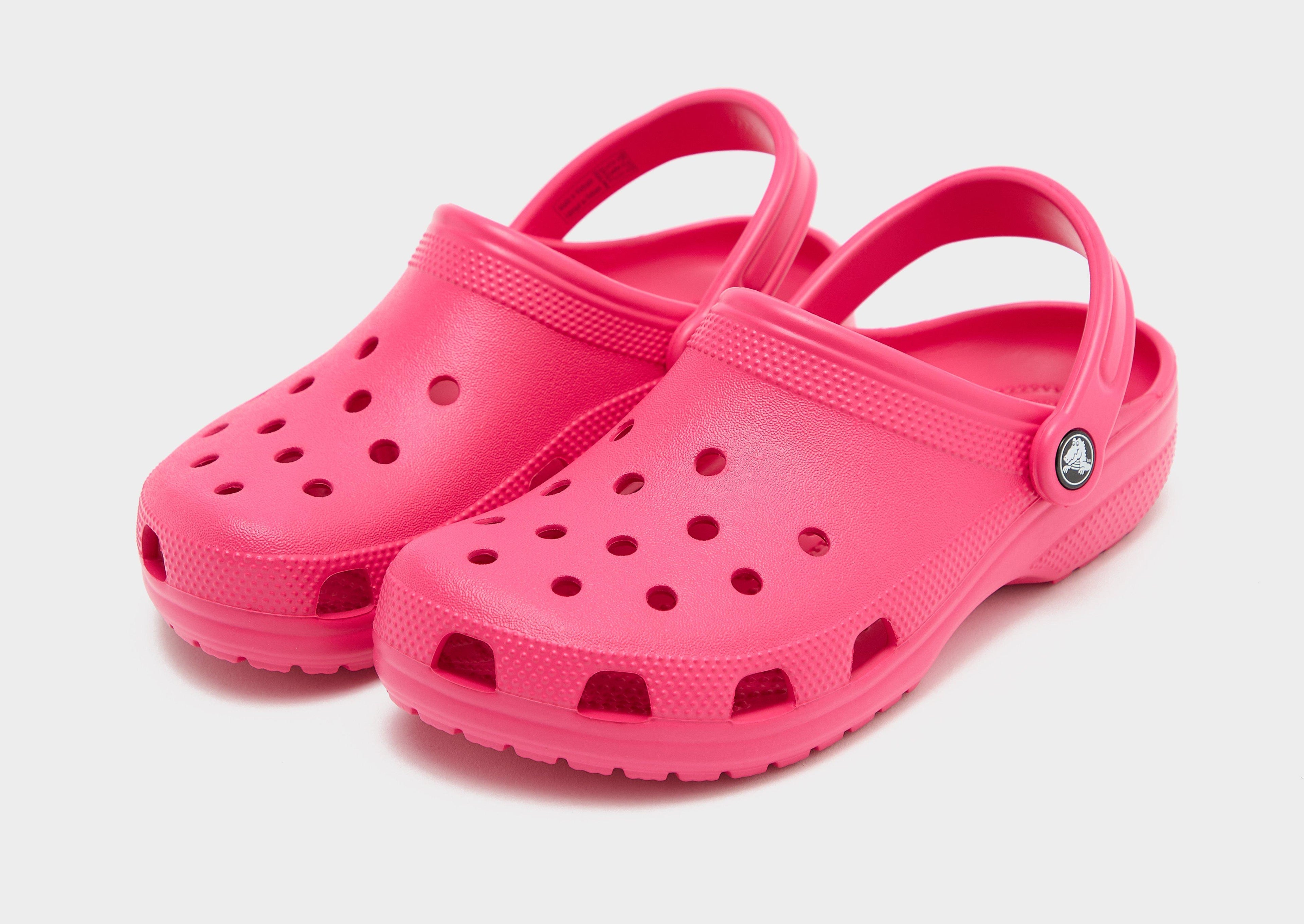 Pink Crocs Classic Clog Women's