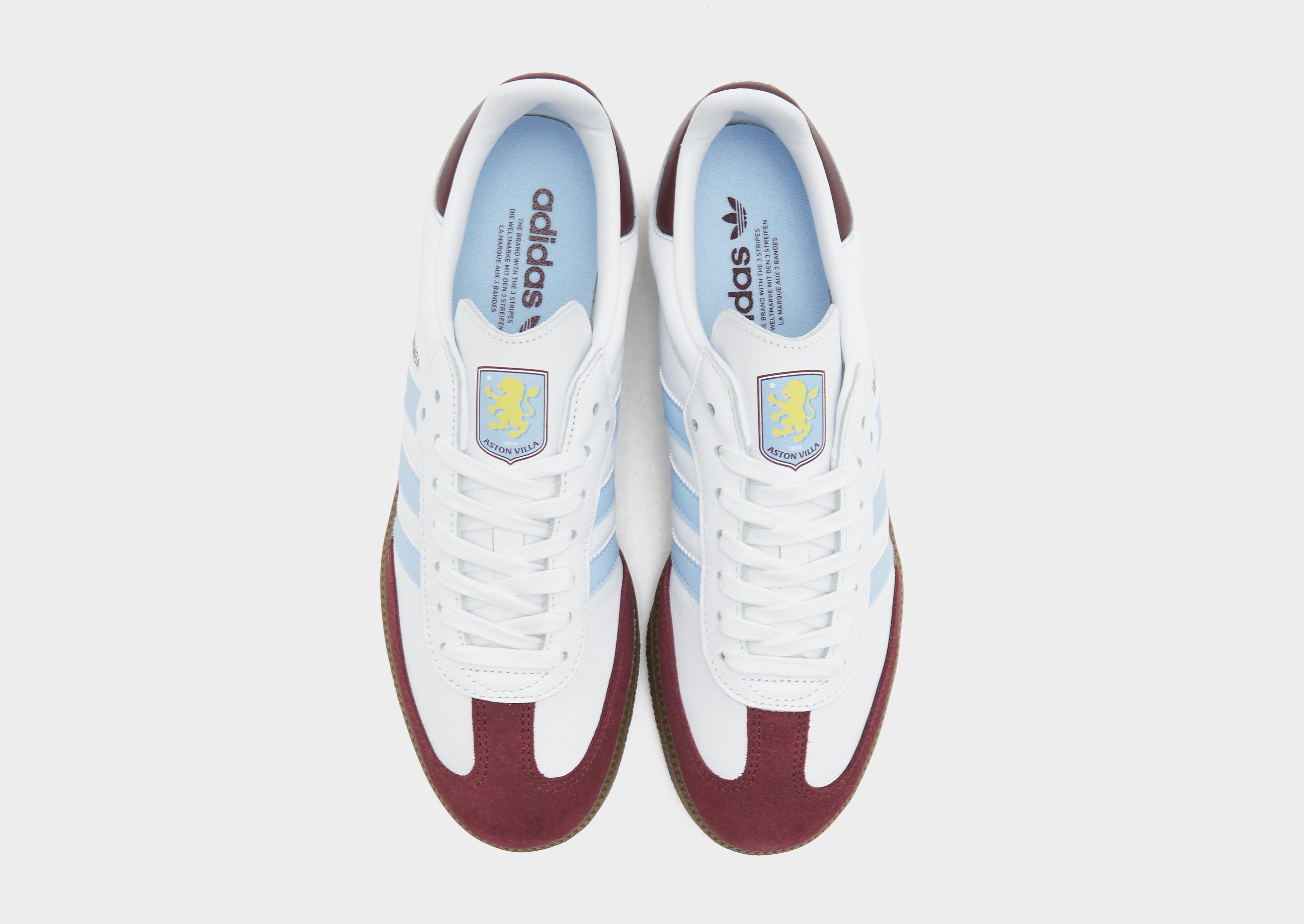 adidas White adidas Originals Samba Aston Villa