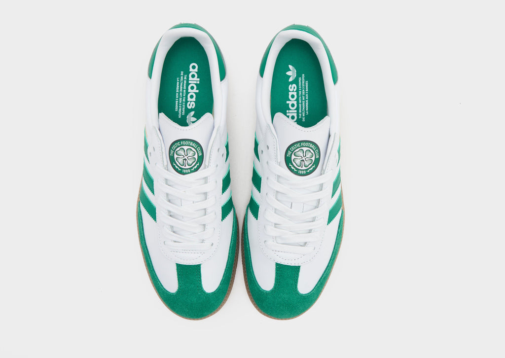 adidas White adidas Originals Samba Celtic