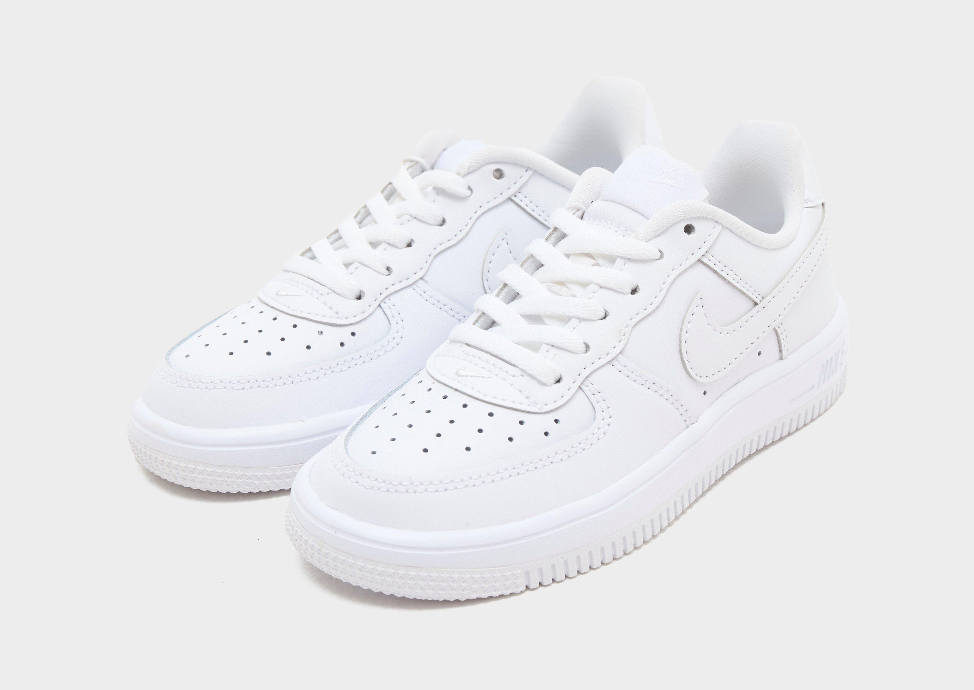 Nike White Nike Air Force 1 Low Children