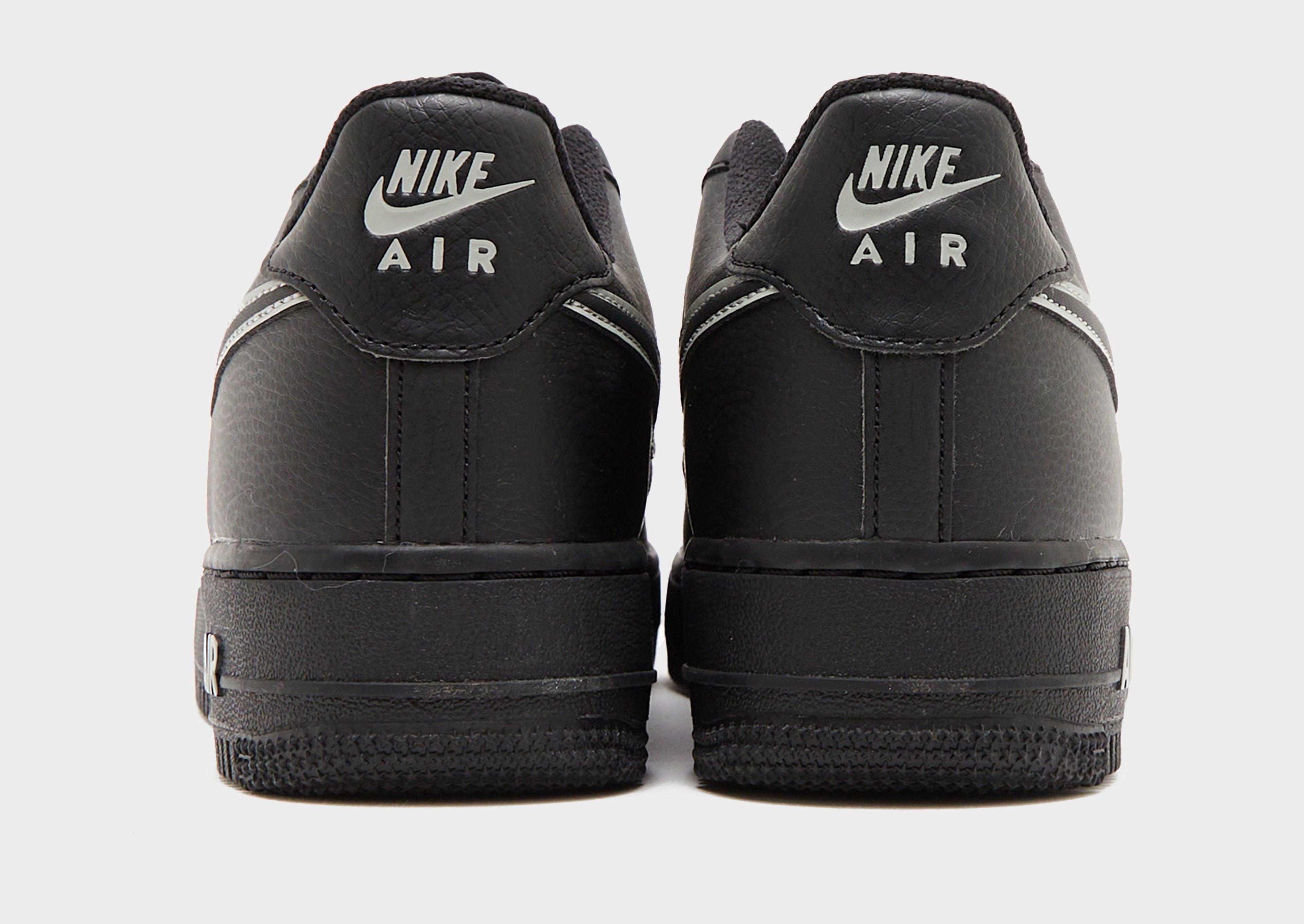 Nike Black Nike Air Force 1 Outline Junior