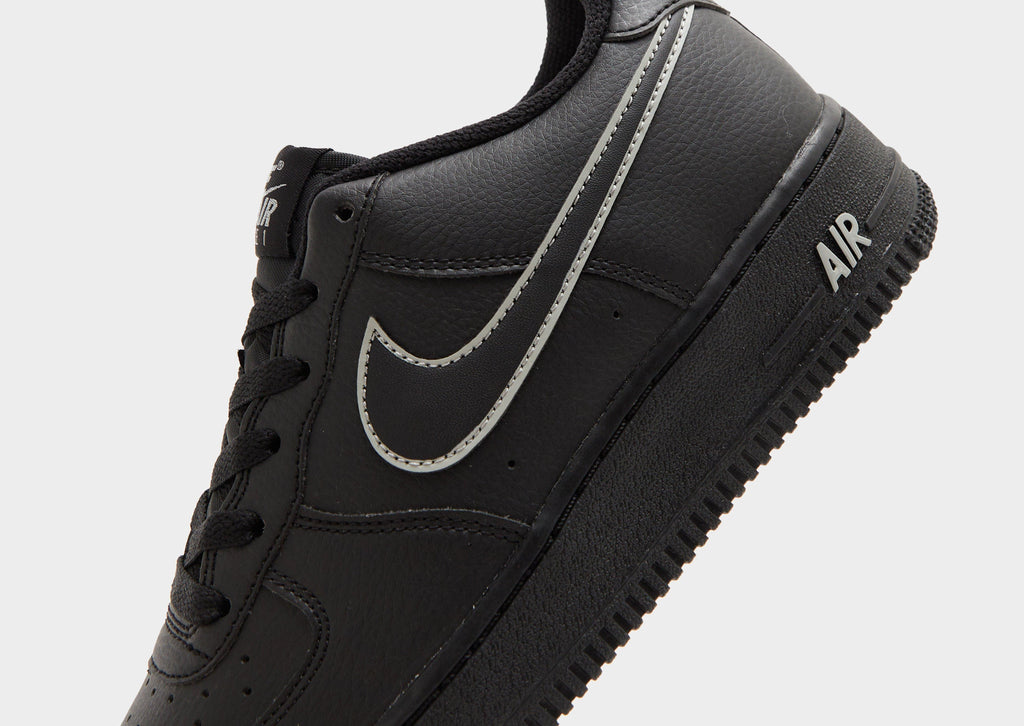 Nike Black Nike Air Force 1 Outline Junior