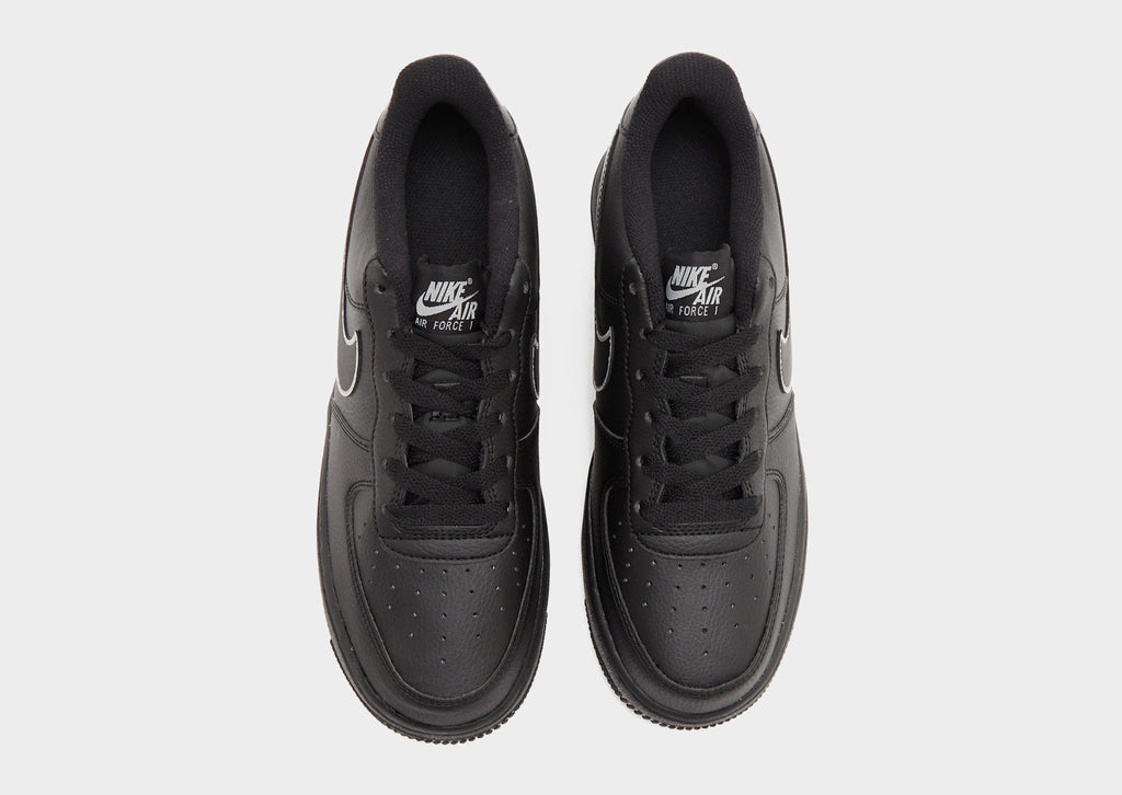 Nike Black Nike Air Force 1 Outline Junior