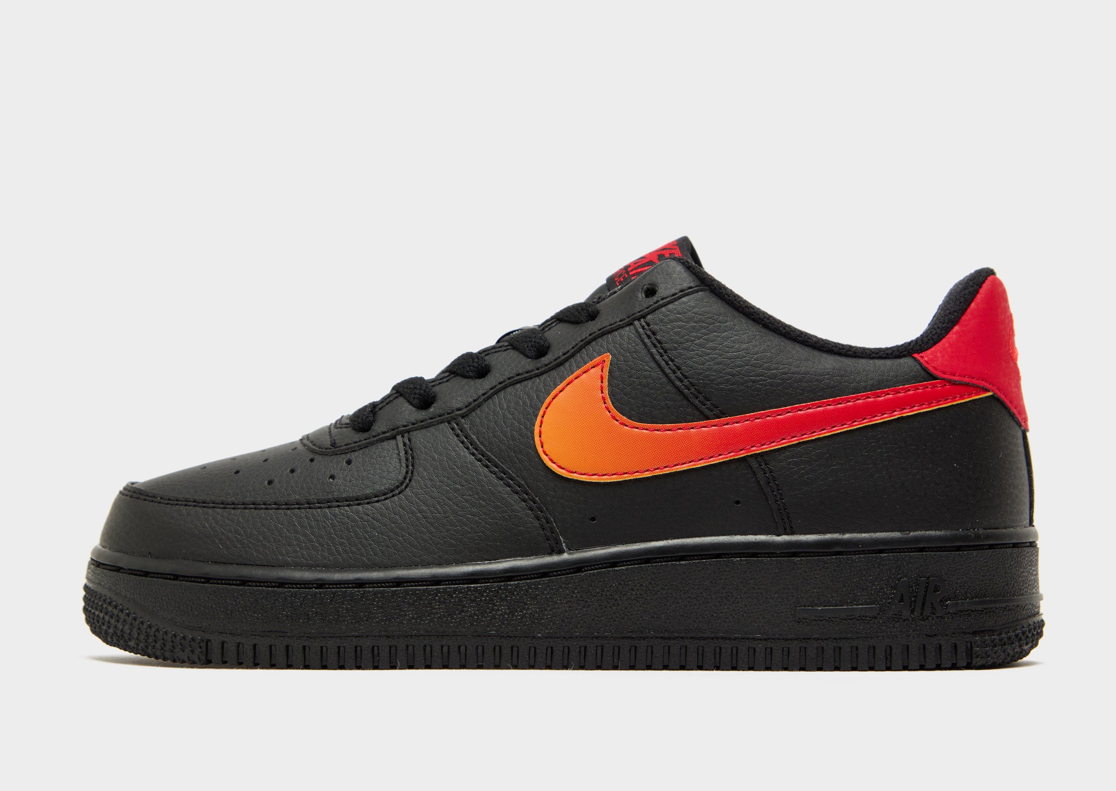 Nike Black Nike Air Force 1 Low Junior