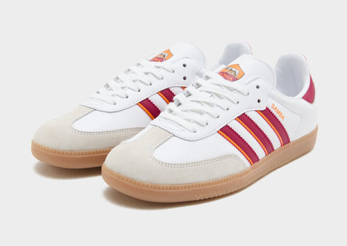 adidas White adidas Originals Samba AS Roma