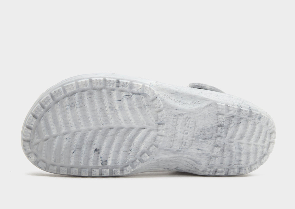 Grey Crocs Classic Clogs Marbled