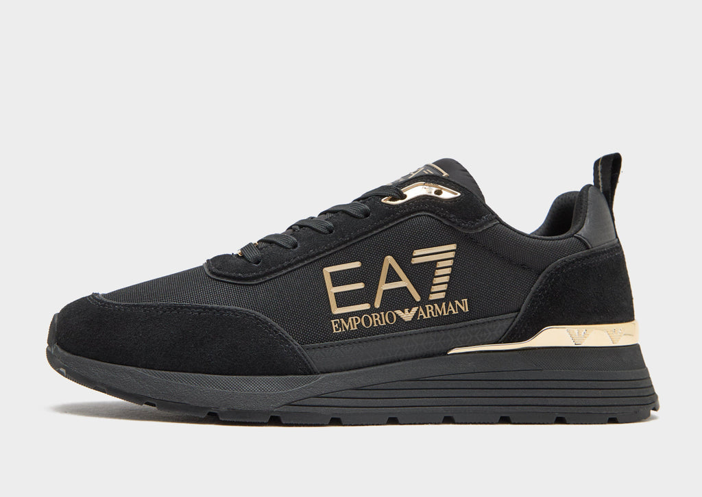 Black EA7 Emporio Armani B&W Mono