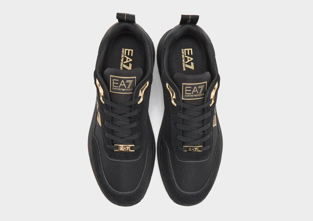 Black EA7 Emporio Armani B&W Mono