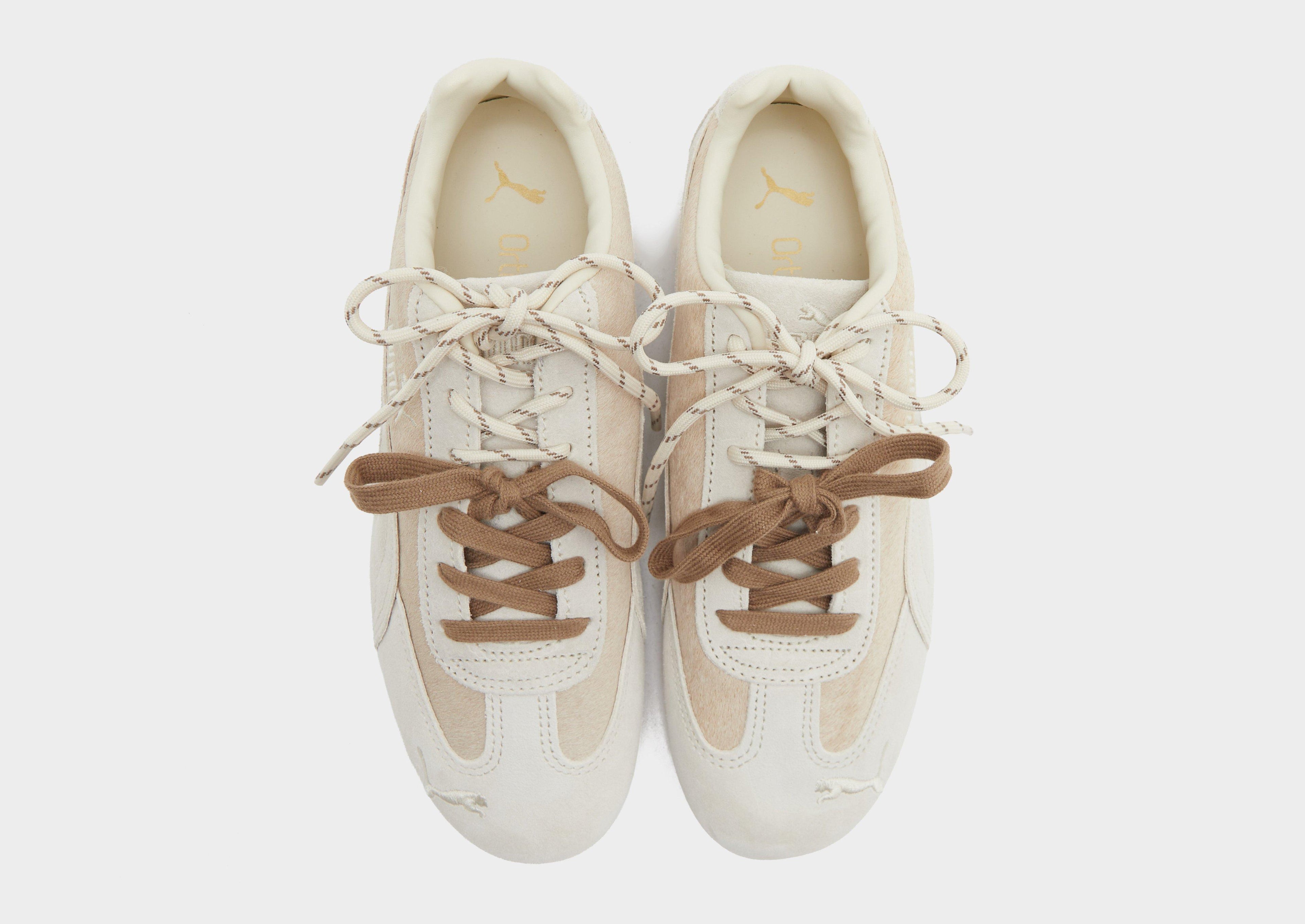 Puma White PUMA Speedcat OG Pony Hair Women's