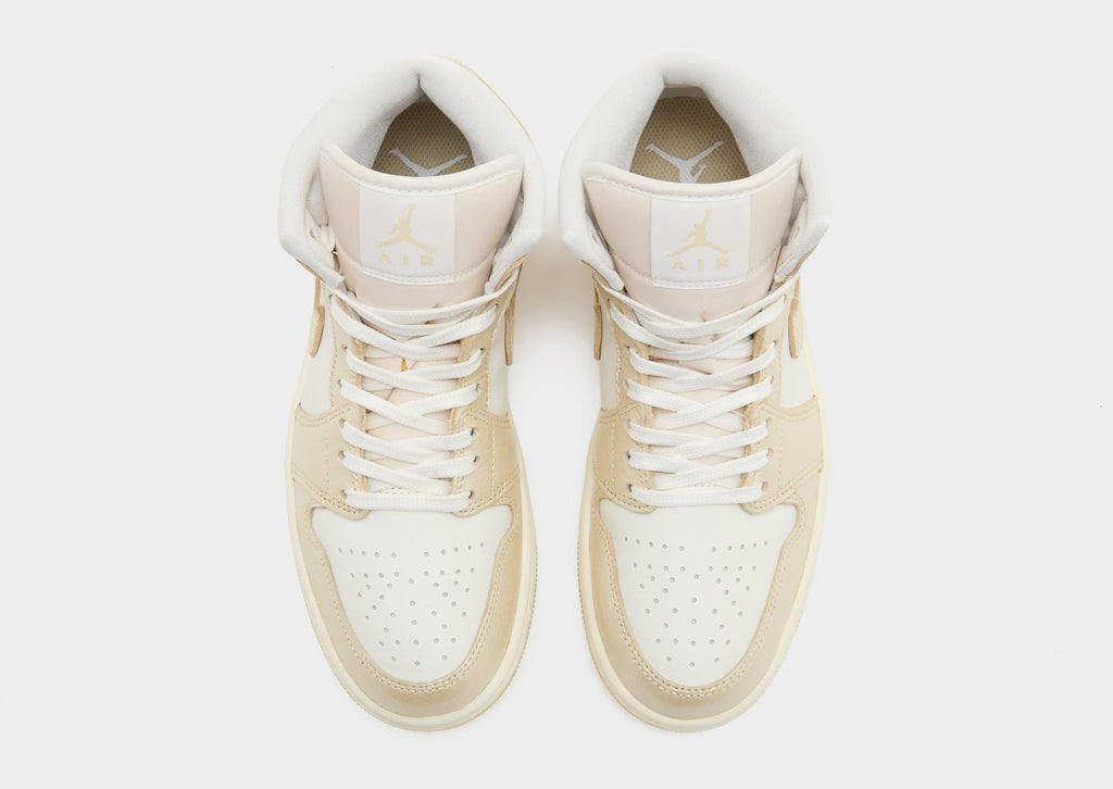 Jordan White Jordan Air 1 Mid Women's