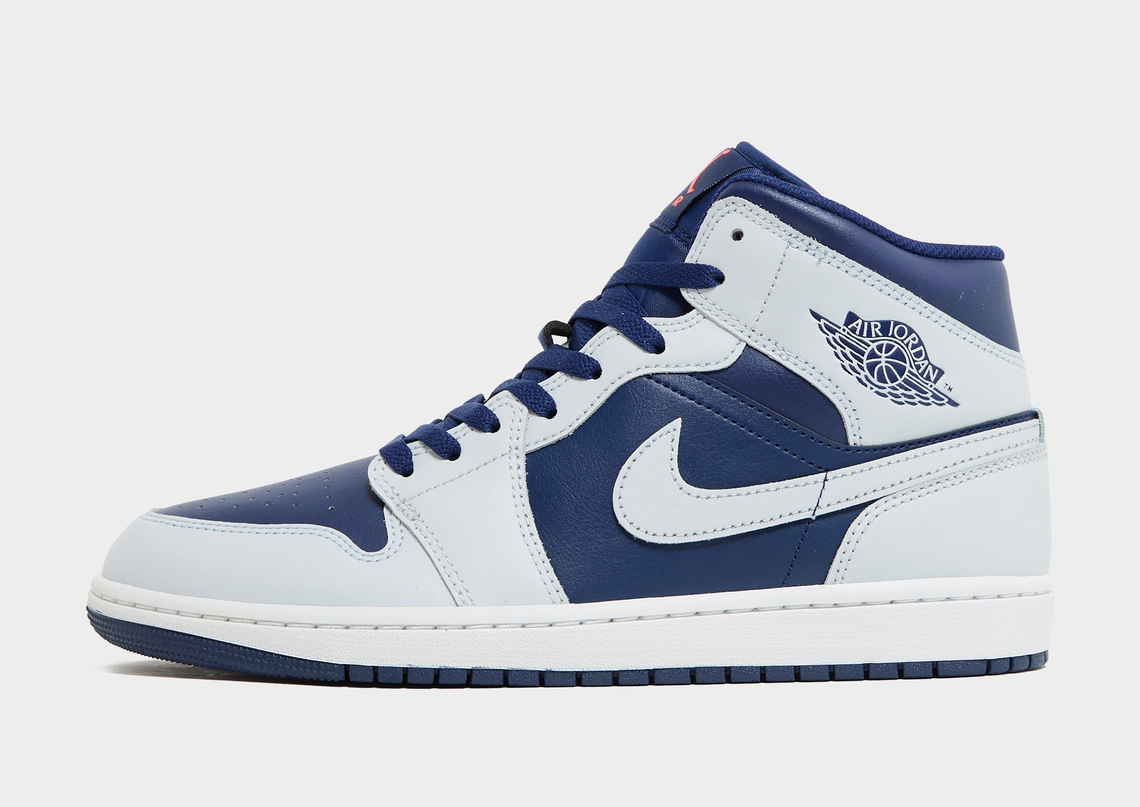 Jordan Blue Jordan Air 1 Mid