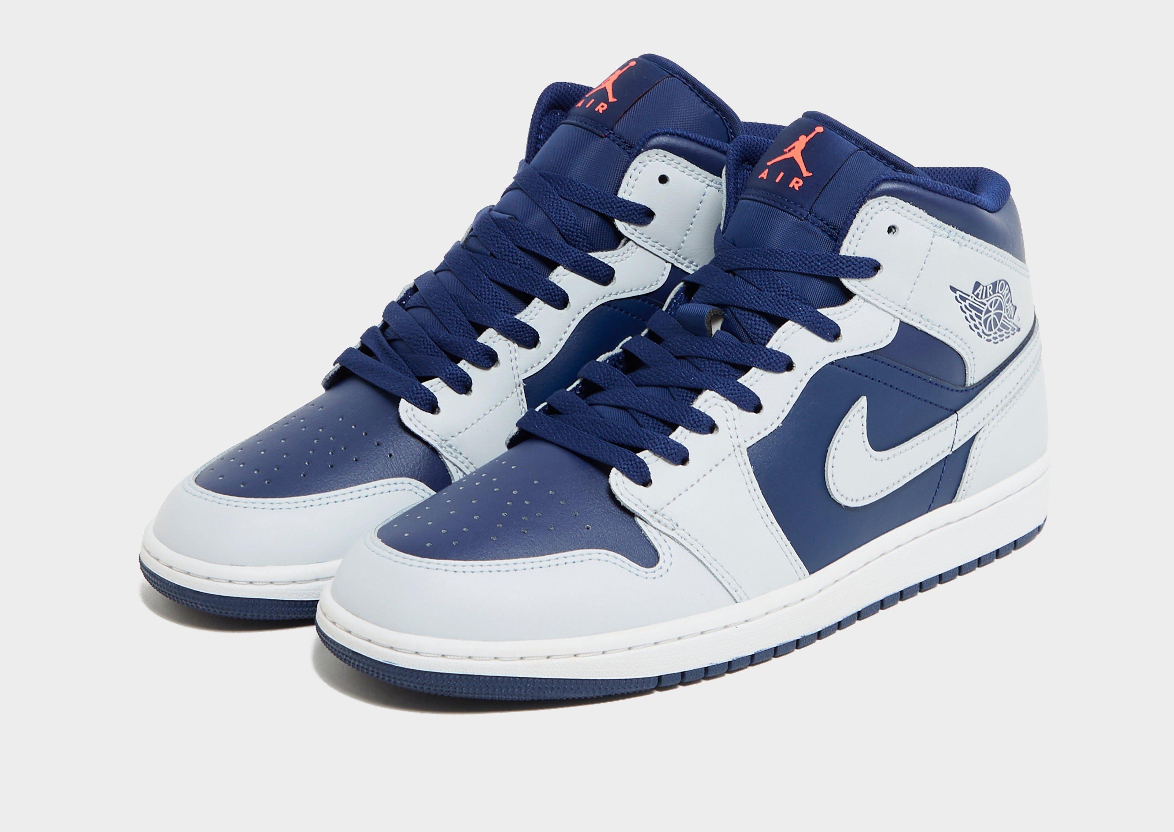 Jordan Blue Jordan Air 1 Mid