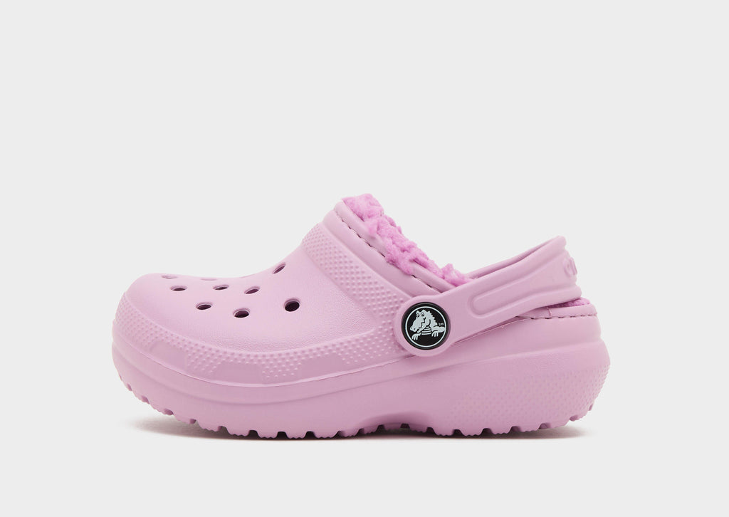 Pink Crocs Classic Lined Clogs Infant