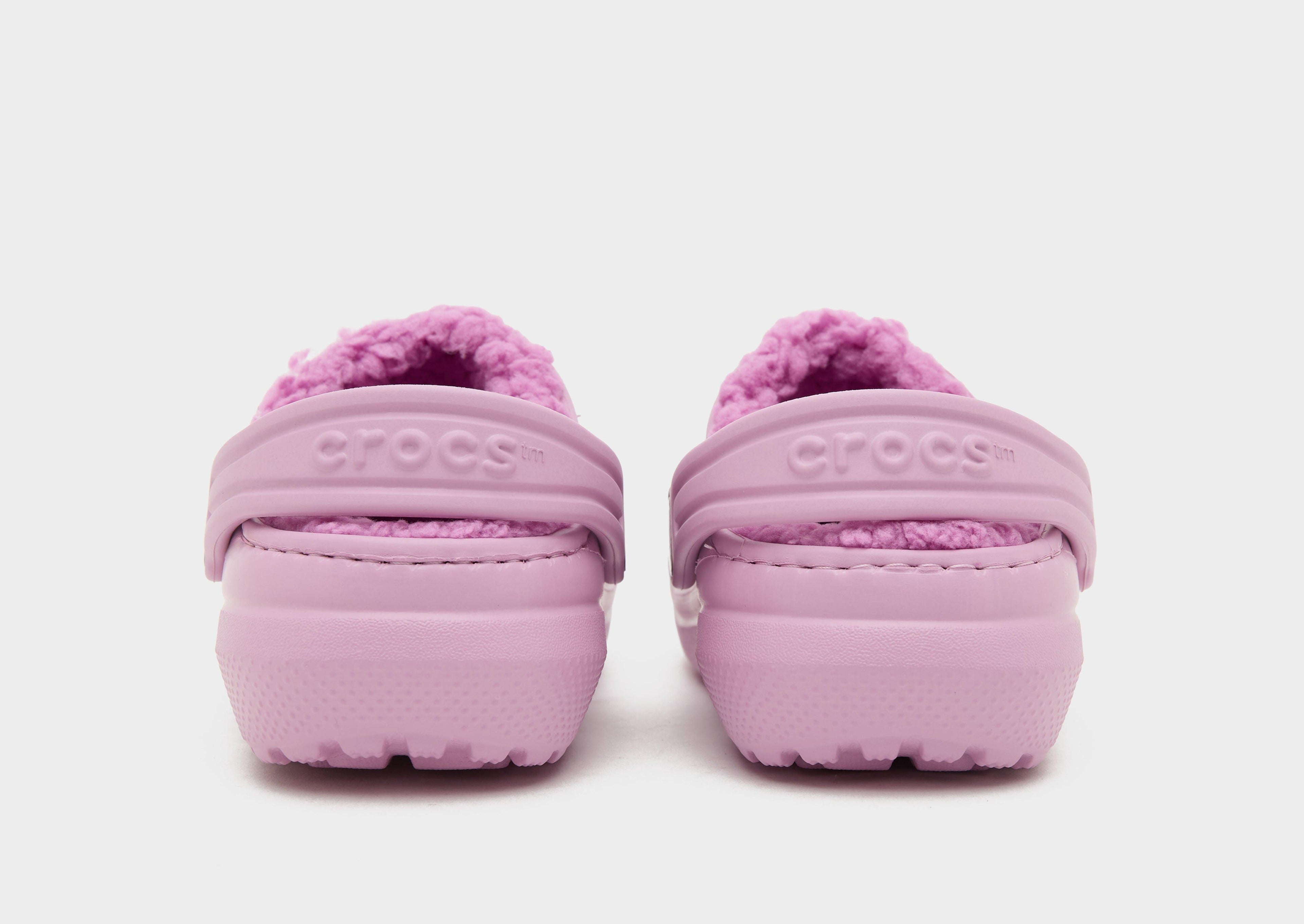 Pink Crocs Classic Lined Clogs Infant