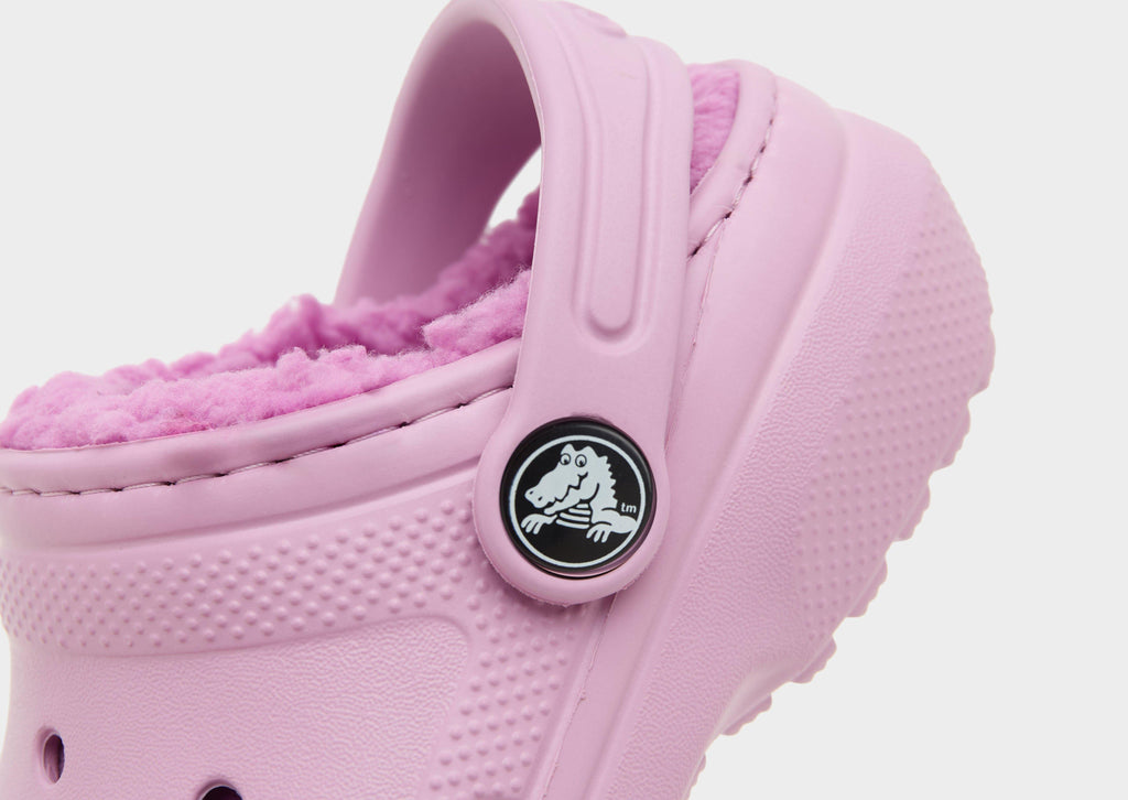 Pink Crocs Classic Lined Clogs Infant