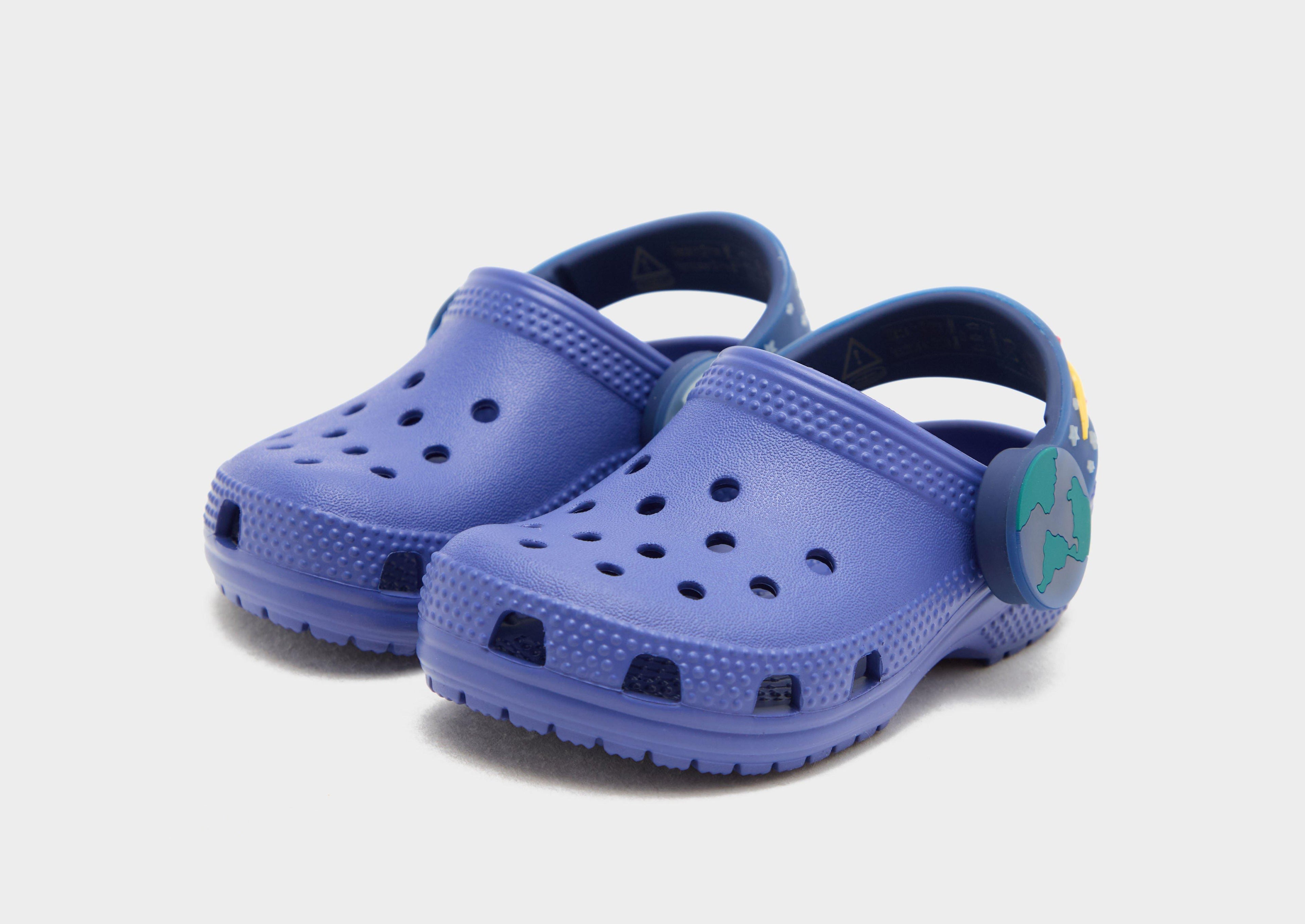 Blue Crocs Classic Light Up Clog Infant
