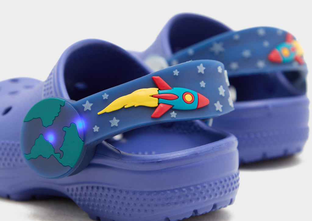 Blue Crocs Classic Light Up Clog Infant