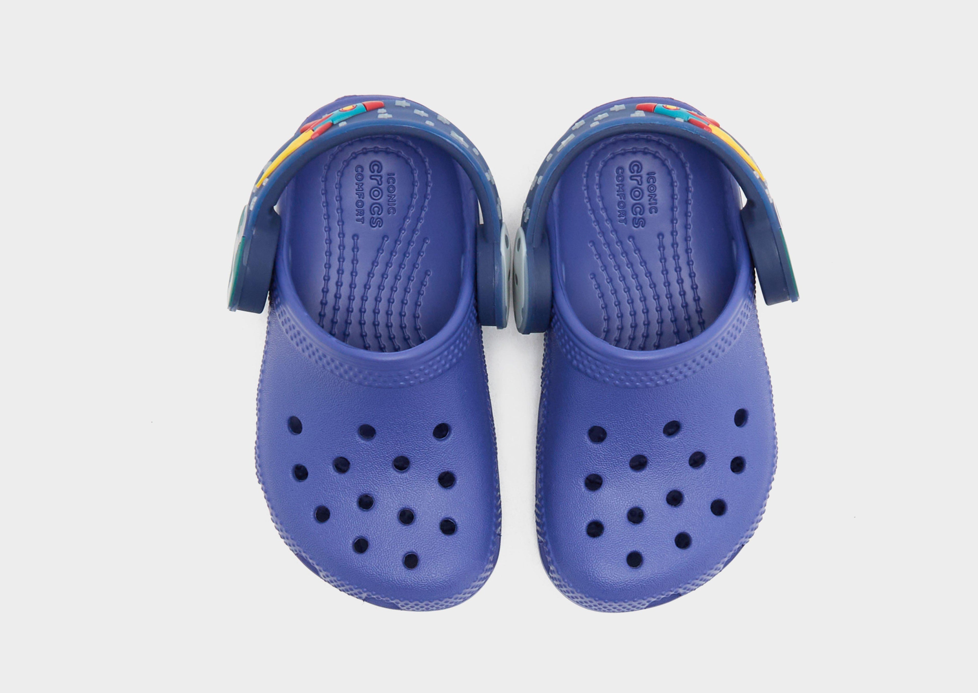 Blue Crocs Classic Light Up Clog Infant