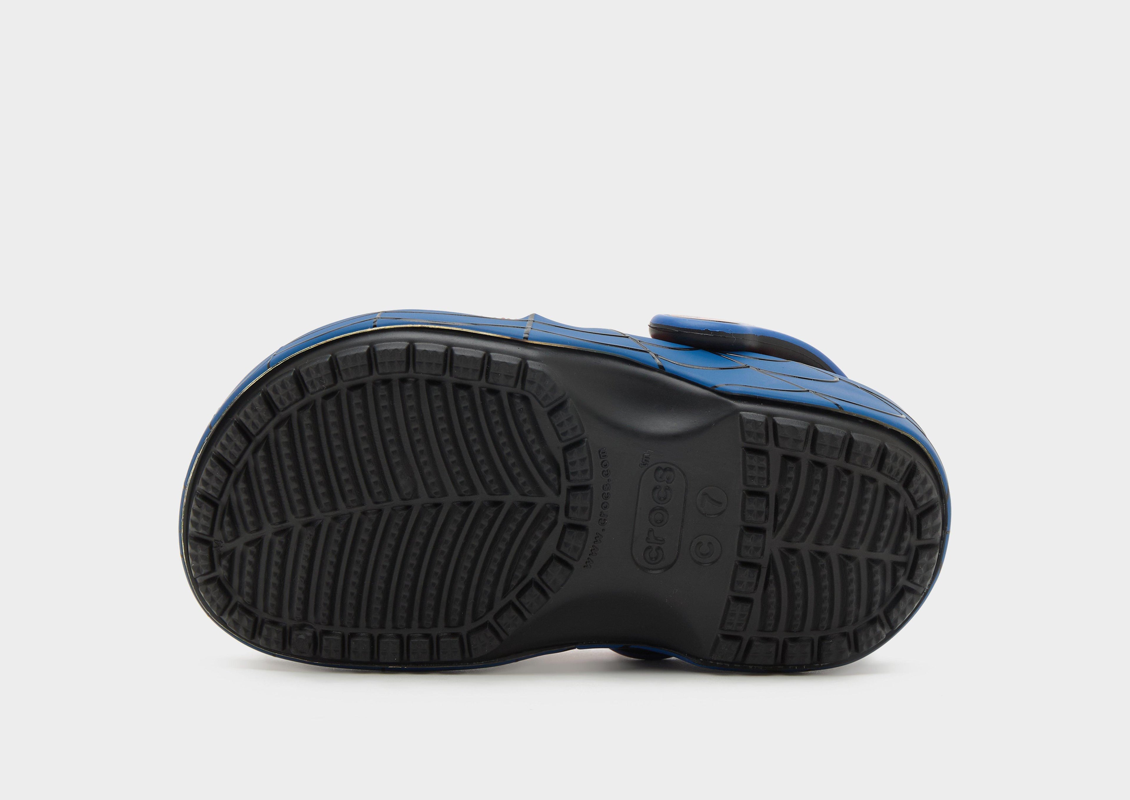 Red Crocs Classic Clog Spiderman Infant