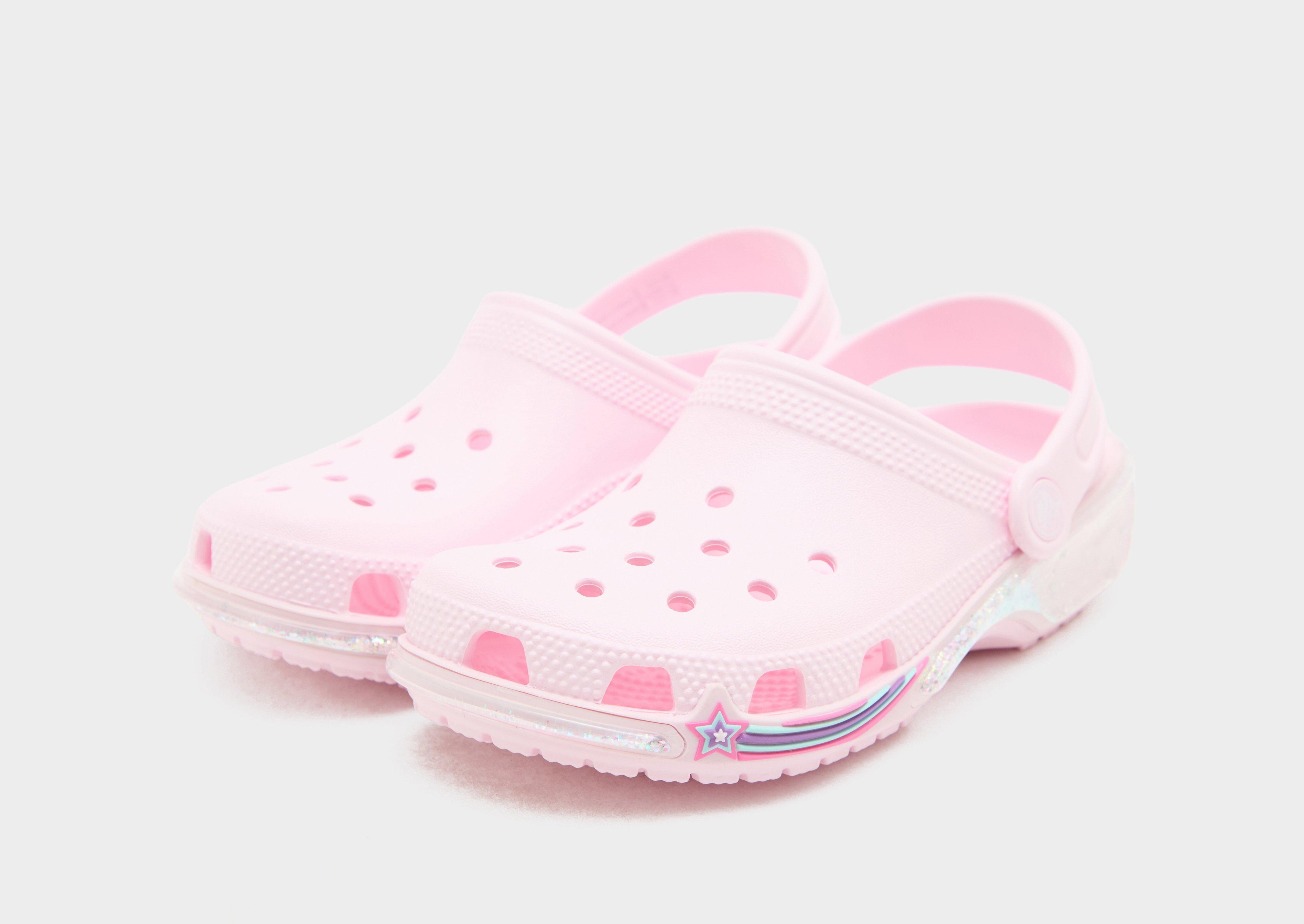 Pink Crocs Classic Clog Children