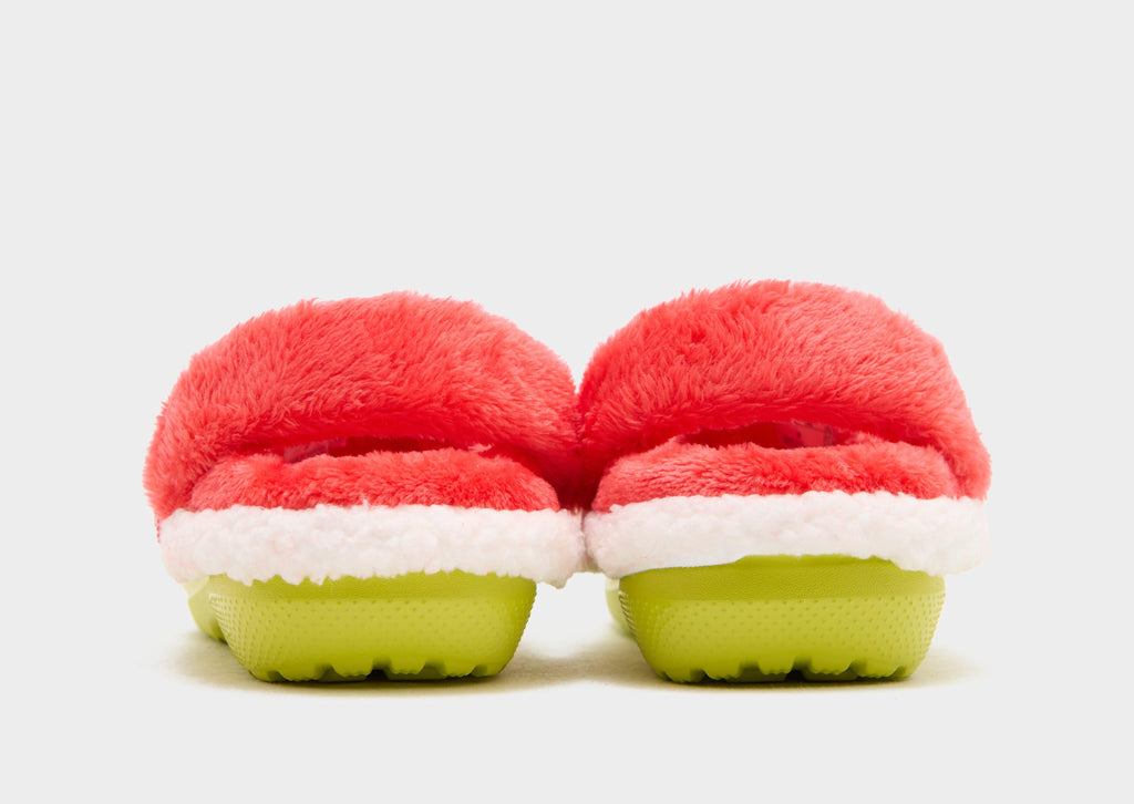 Green Crocs The Grinch Classic Lined Clog Children