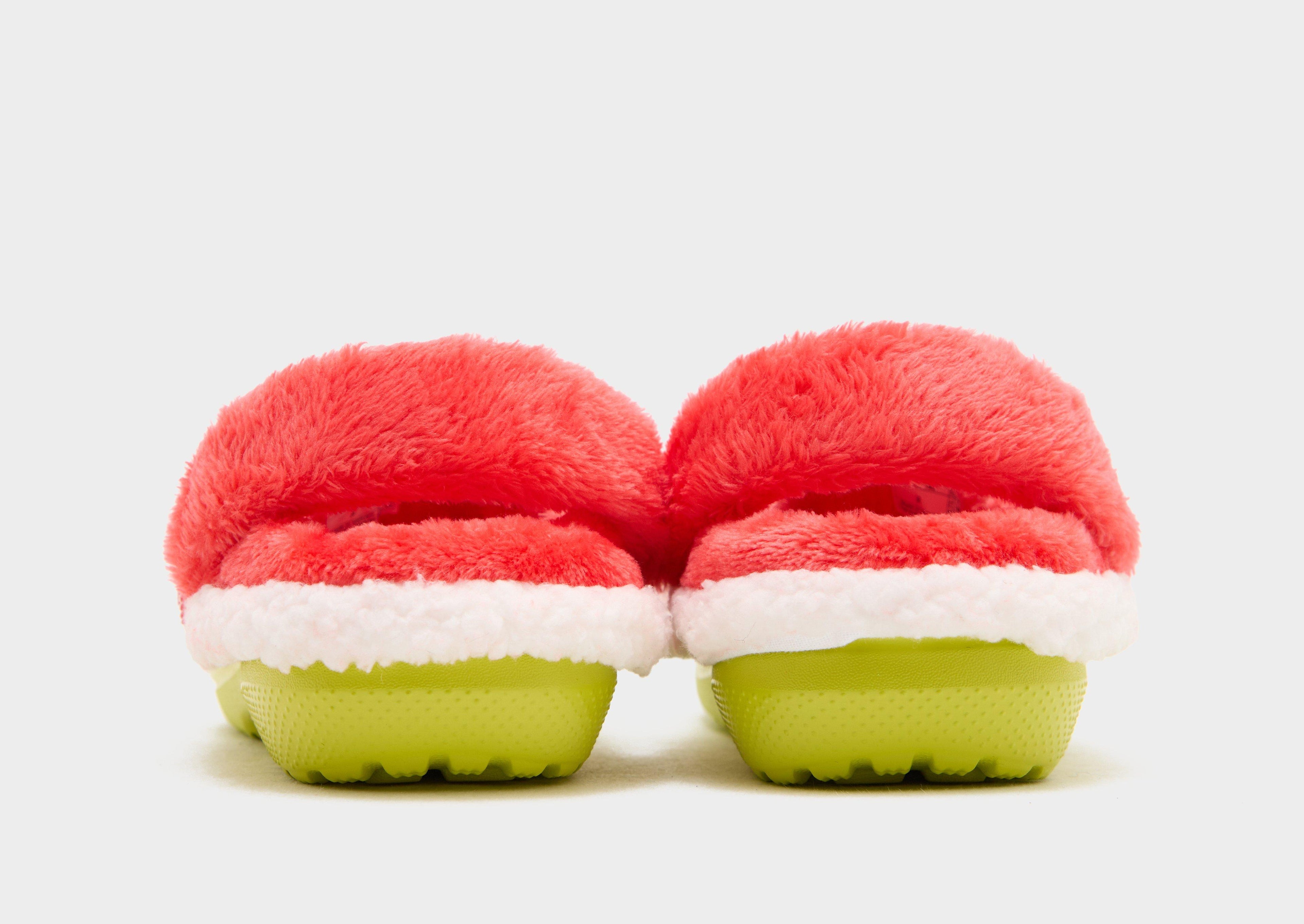 Green Crocs The Grinch Classic Lined Clog Children