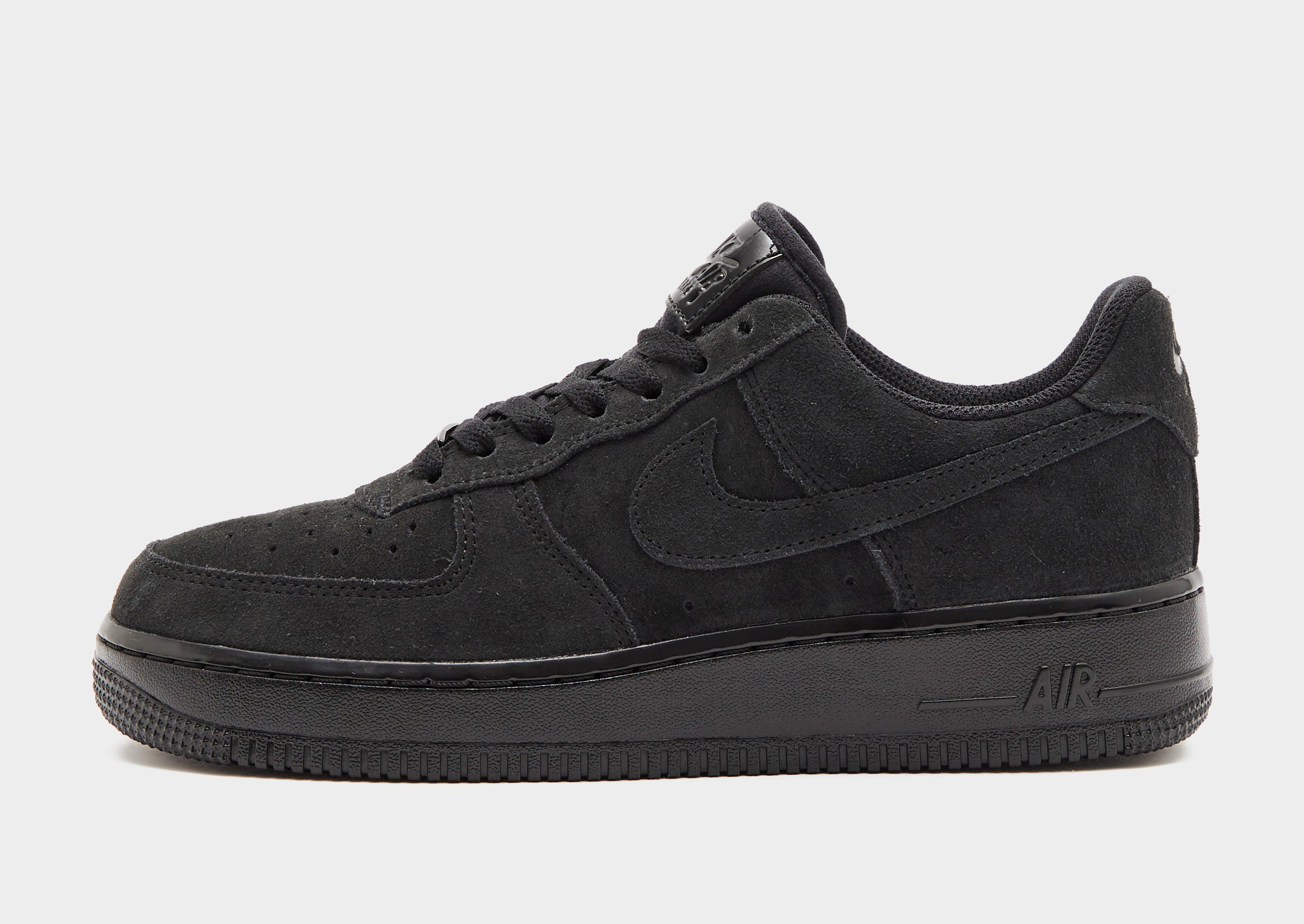 Nike Black Nike Air Force 1 '07 Suede Women's